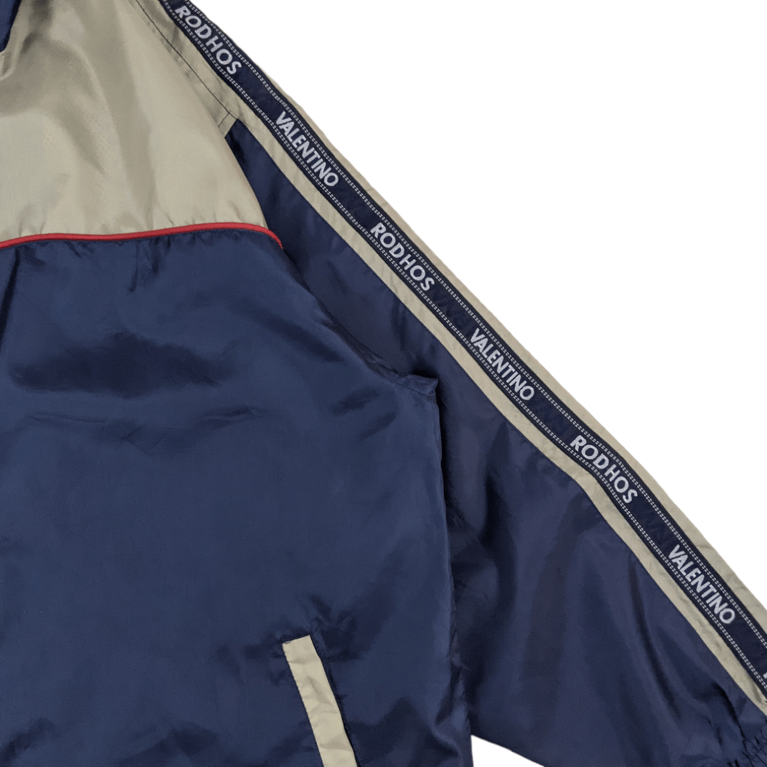 Valentino RODHOS VALENTINO Side Tape Windbreaker Jacket Size US M / EU 48-50 / 2 - 6 Thumbnail