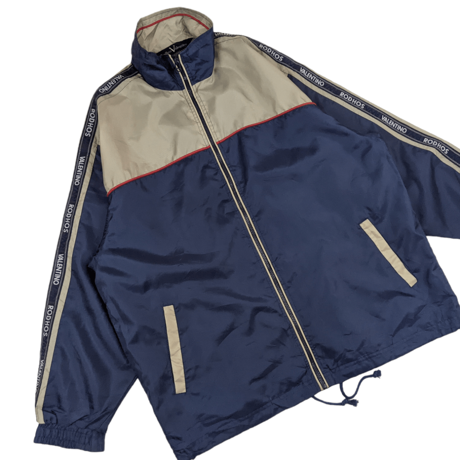 Valentino RODHOS VALENTINO Side Tape Windbreaker Jacket Size US M / EU 48-50 / 2 - 3 Thumbnail