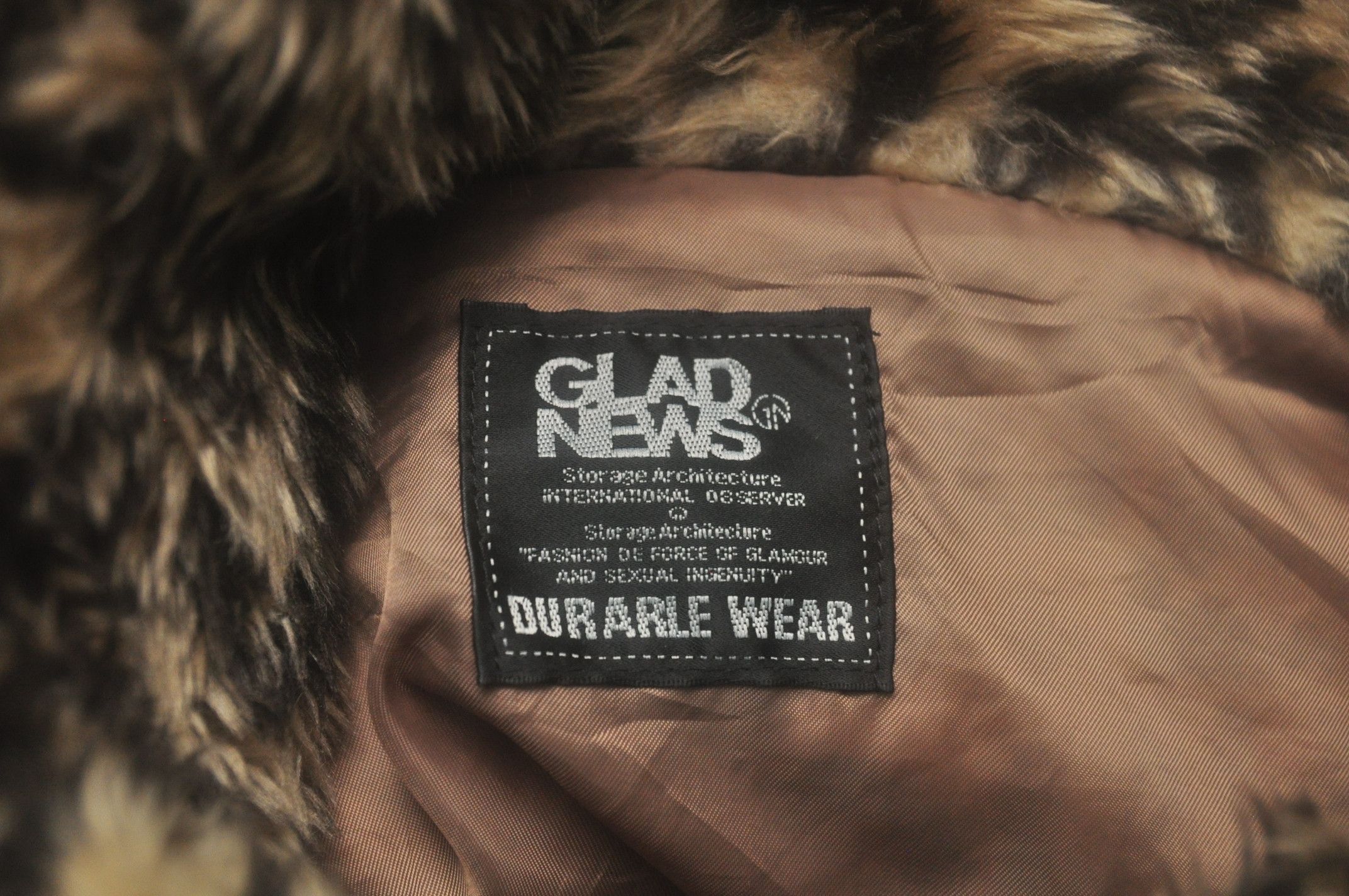 Designer × Japanese Brand Vintage Glad News Leopard Japanese Fashion Style Jacket Size US M / EU 48-50 / 2 - 9 Thumbnail