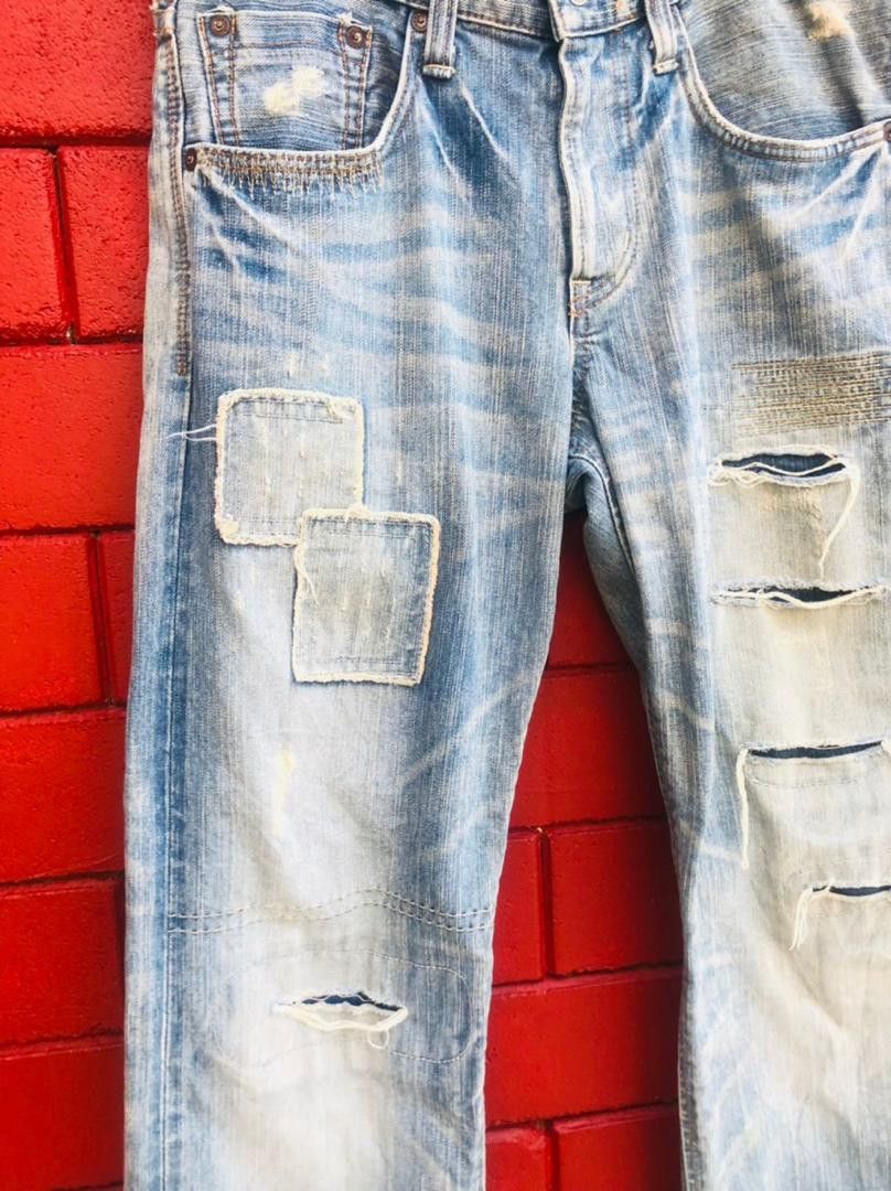 Edwin × Japanese Brand × Vintage Vintage Edwin Distressed Japanese Designer Fashion Style Size US 32 / EU 48 - 7 Thumbnail