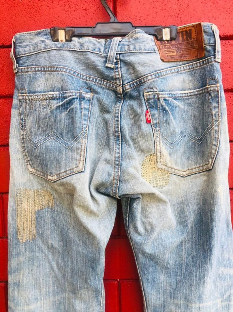 Edwin × Japanese Brand × Vintage Vintage Edwin Distressed Japanese Designer Fashion Style Size US 32 / EU 48 - 10 Thumbnail