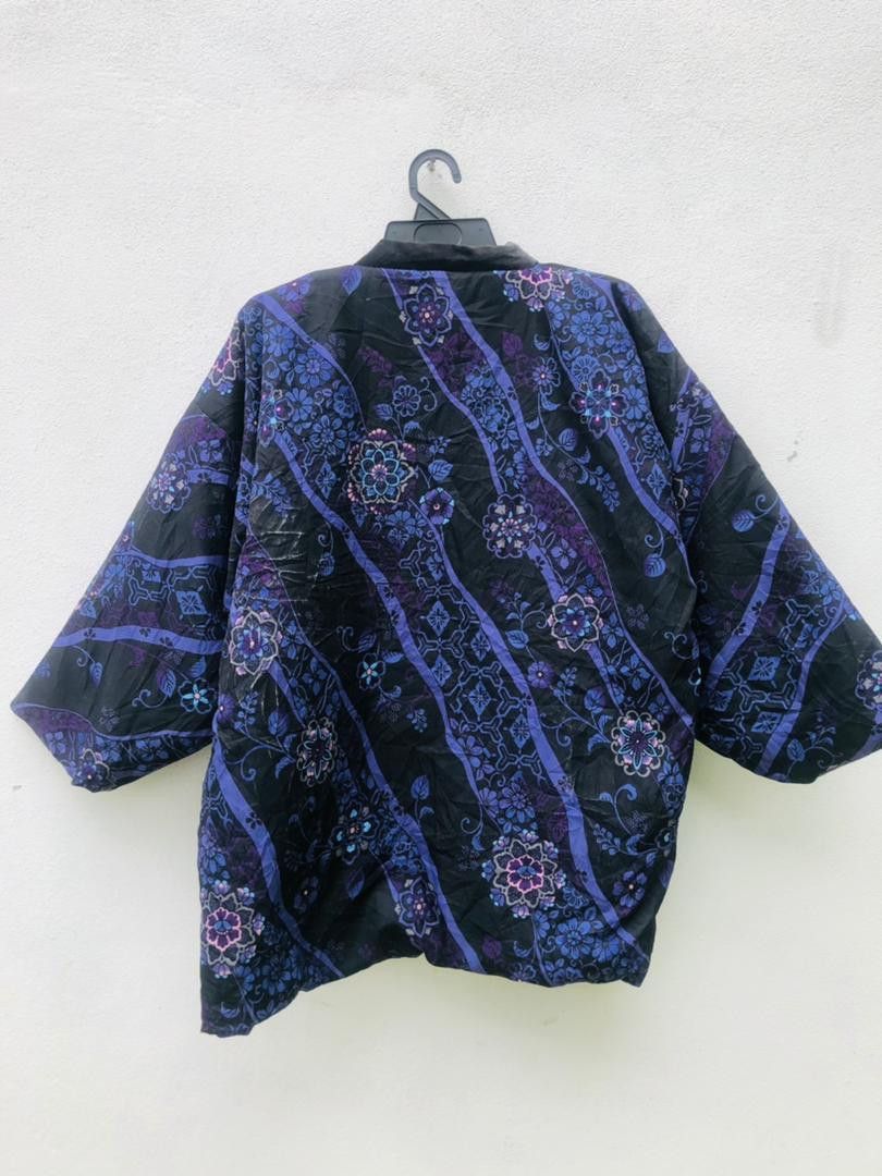 Japanese Brand Vintage Floral Japanese Designer Kimono Travis Scott Style Size US L / EU 52-54 / 3 - 2 Thumbnail