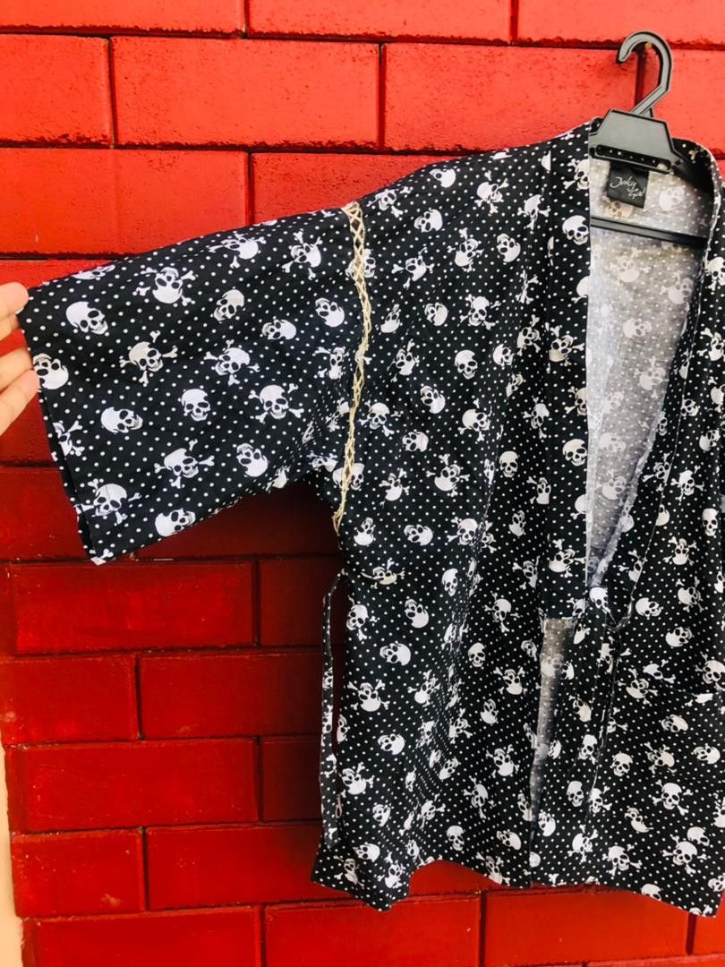 Japanese Brand × Vintage Vintage Joky Gal Japanese Skull Designer Fashion Style Size US L / EU 52-54 / 3 - 4 Thumbnail