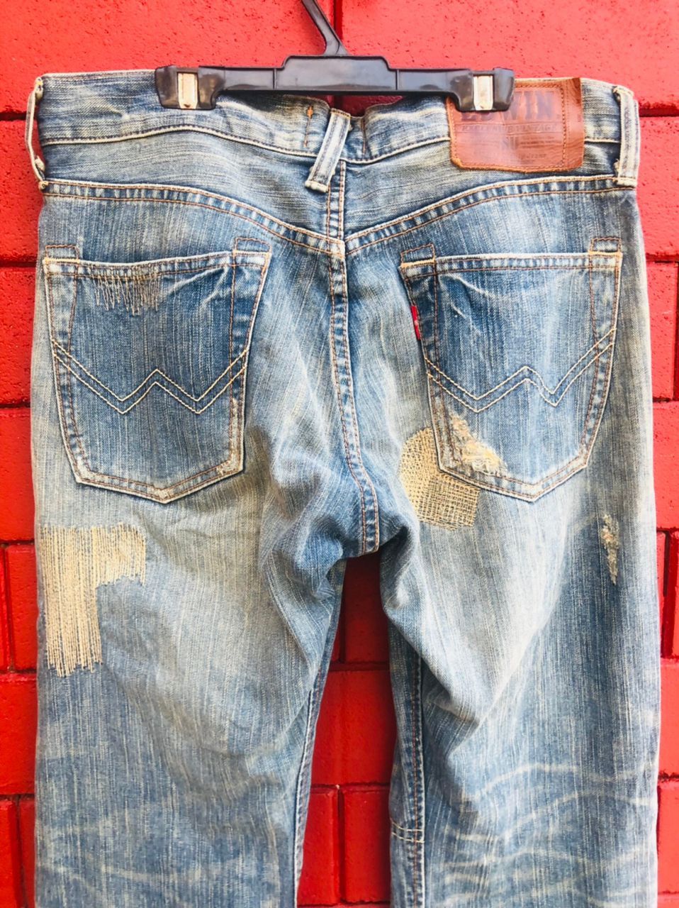 Edwin × Japanese Brand Vintage Edwin Distressed Japanese Designer Fashion Style Size US 32 / EU 48 - 9 Thumbnail