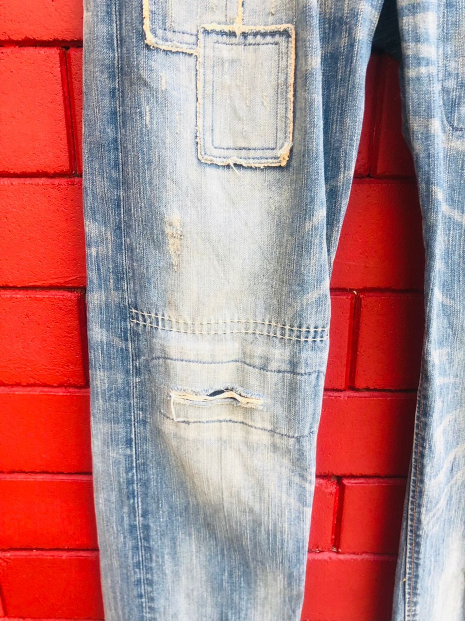 Edwin × Japanese Brand Vintage Edwin Distressed Japanese Designer Fashion Style Size US 32 / EU 48 - 5 Thumbnail