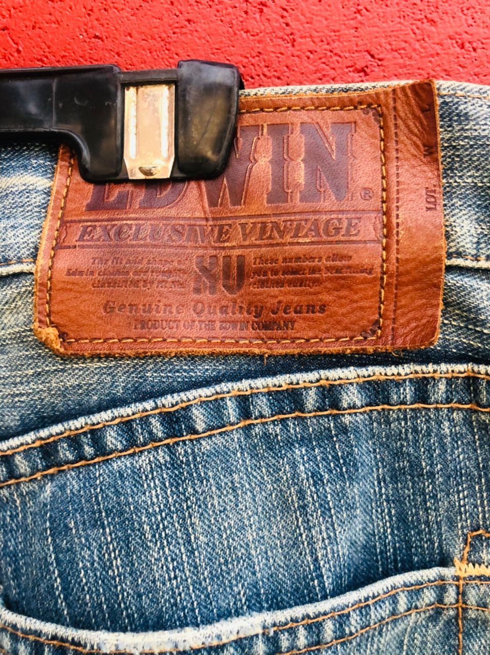 Edwin × Japanese Brand Vintage Edwin Distressed Japanese Designer Fashion Style Size US 32 / EU 48 - 13 Thumbnail