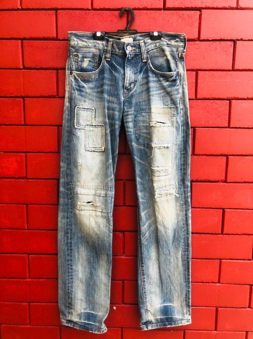 Edwin × Japanese Brand Vintage Edwin Distressed Japanese Designer Fashion Style Size US 32 / EU 48 - 1 Thumbnail