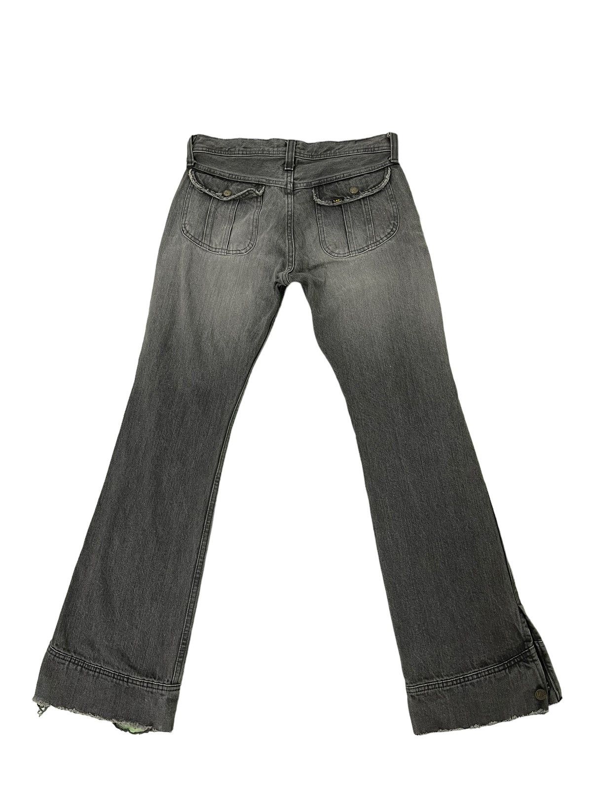 Japanese Brand Flare Jeans Vtg Lee Japan Faded Denim Boot Cut 7🟦 Size US 29 - 11 Thumbnail