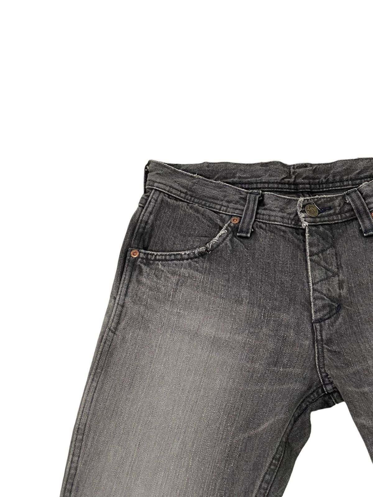 Japanese Brand Flare Jeans Vtg Lee Japan Faded Denim Boot Cut 7🟦 Size US 29 - 8 Thumbnail