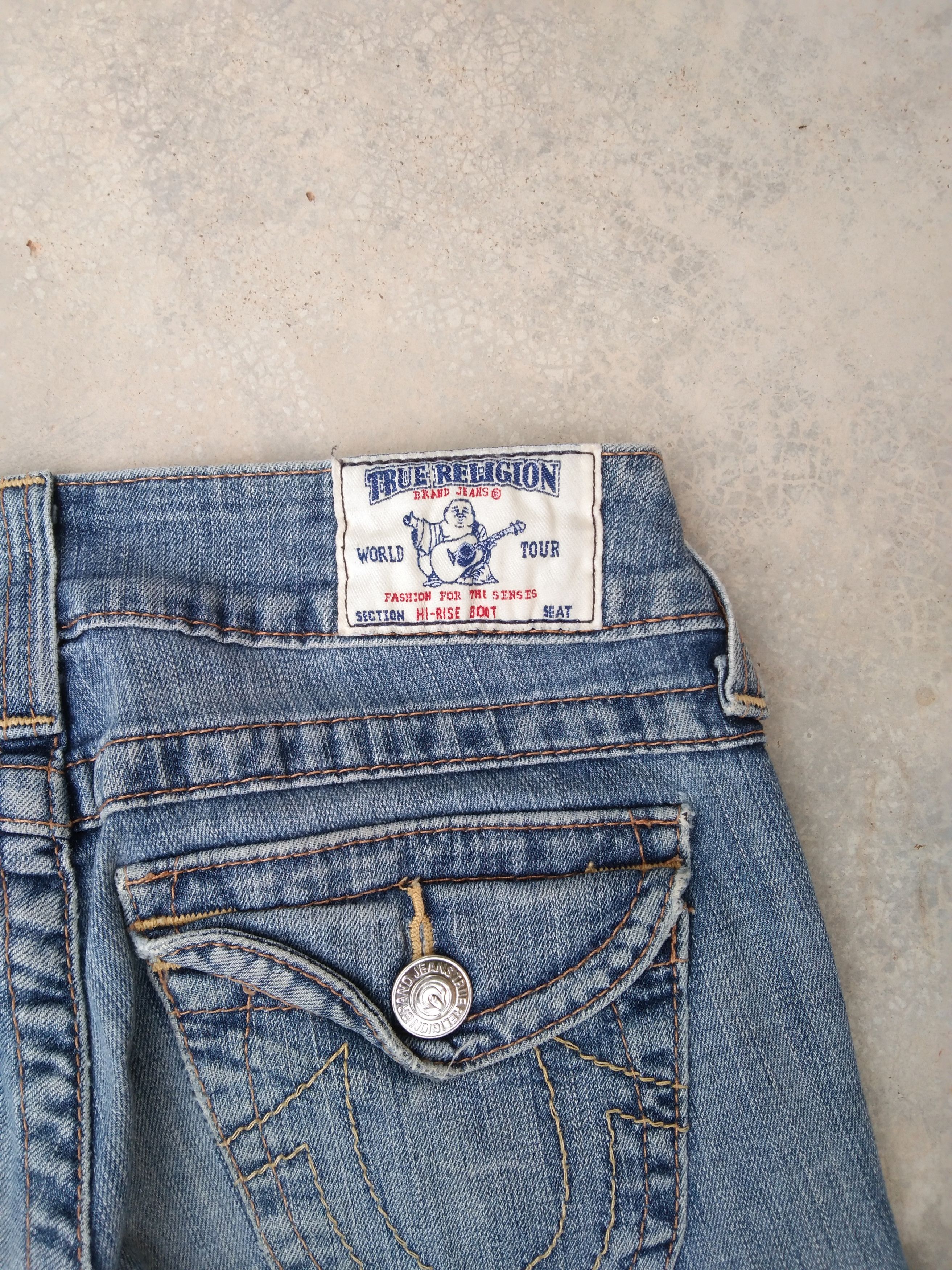 True Religion Vintage True Religion Jeans Boot Cut Made In USA 26x32 Size US 26 / EU 42 - 3 Thumbnail