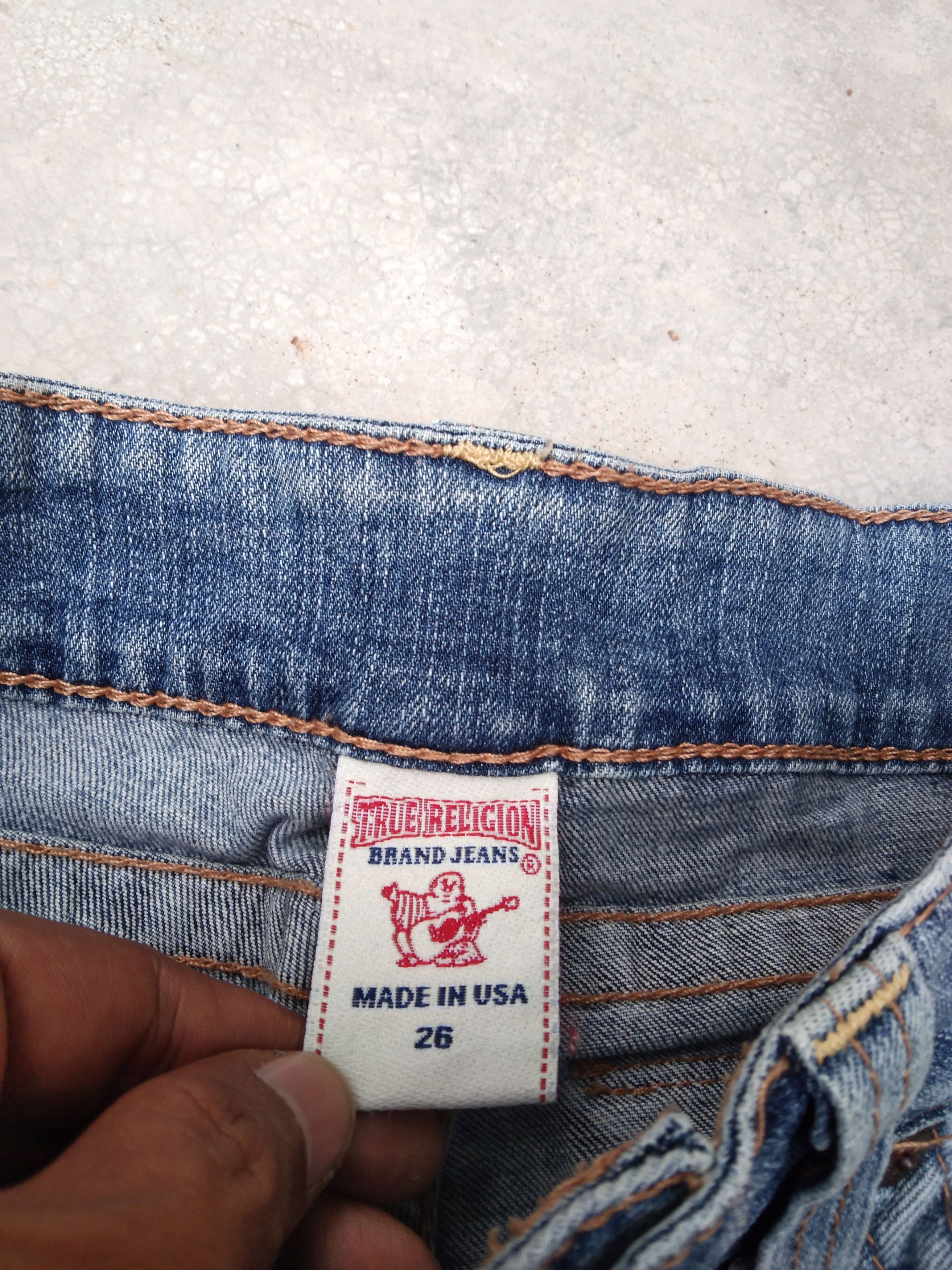 True Religion Vintage True Religion Jeans Boot Cut Made In USA 26x32 Size US 26 / EU 42 - 5 Thumbnail