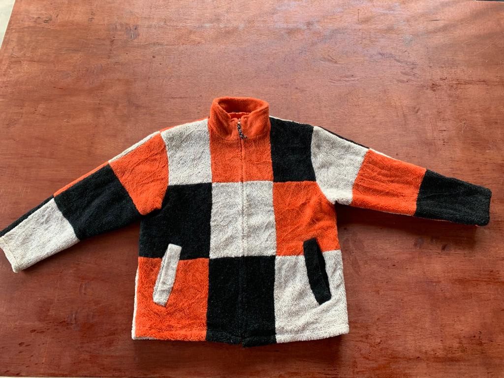 Japanese Brand × Vintage Vintage Ivory Class Sherpa Jacket Multicolour Size US L / EU 52-54 / 3 - 3 Thumbnail
