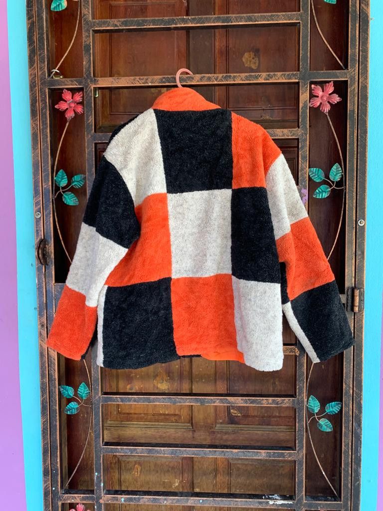 Japanese Brand × Vintage Vintage Ivory Class Sherpa Jacket Multicolour Size US L / EU 52-54 / 3 - 2 Thumbnail