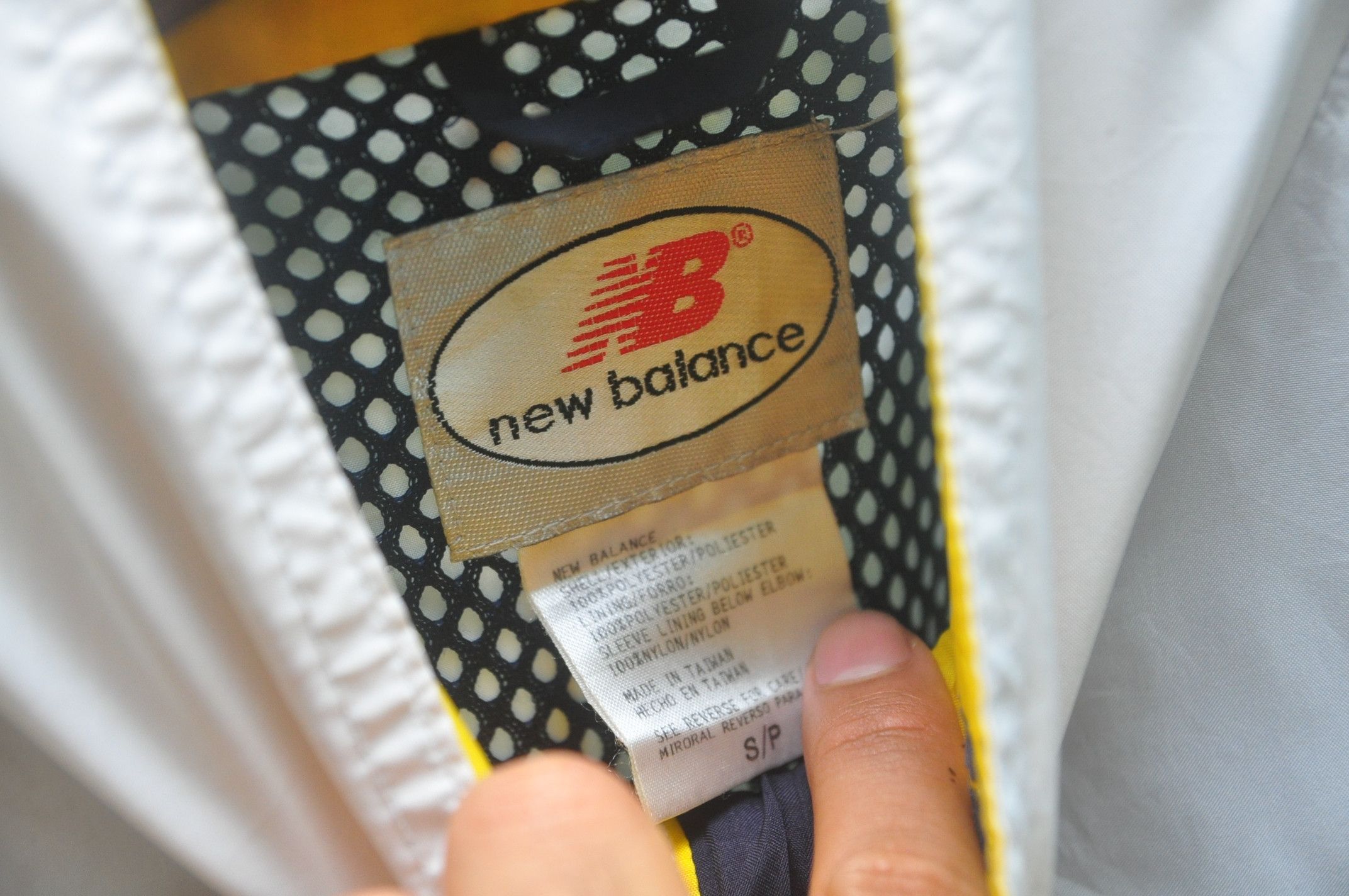 Designer × Japanese Brand × New Balance Vintage New Balance Windbreaker Sweater Travis Scott Style Size US L / EU 52-54 / 3 - 4 Thumbnail