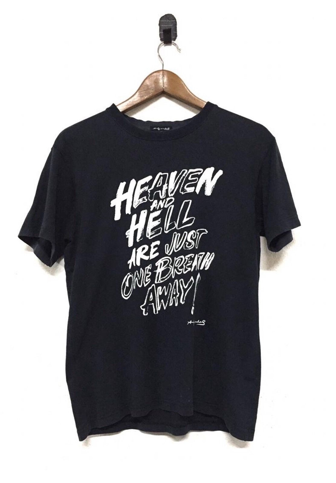Andy Warhol × Uniqlo Pop Art T Shirt Heaven And Hell Are Just One Breath Away! Size US M / EU 48-50 / 2 - 1 Thumbnail