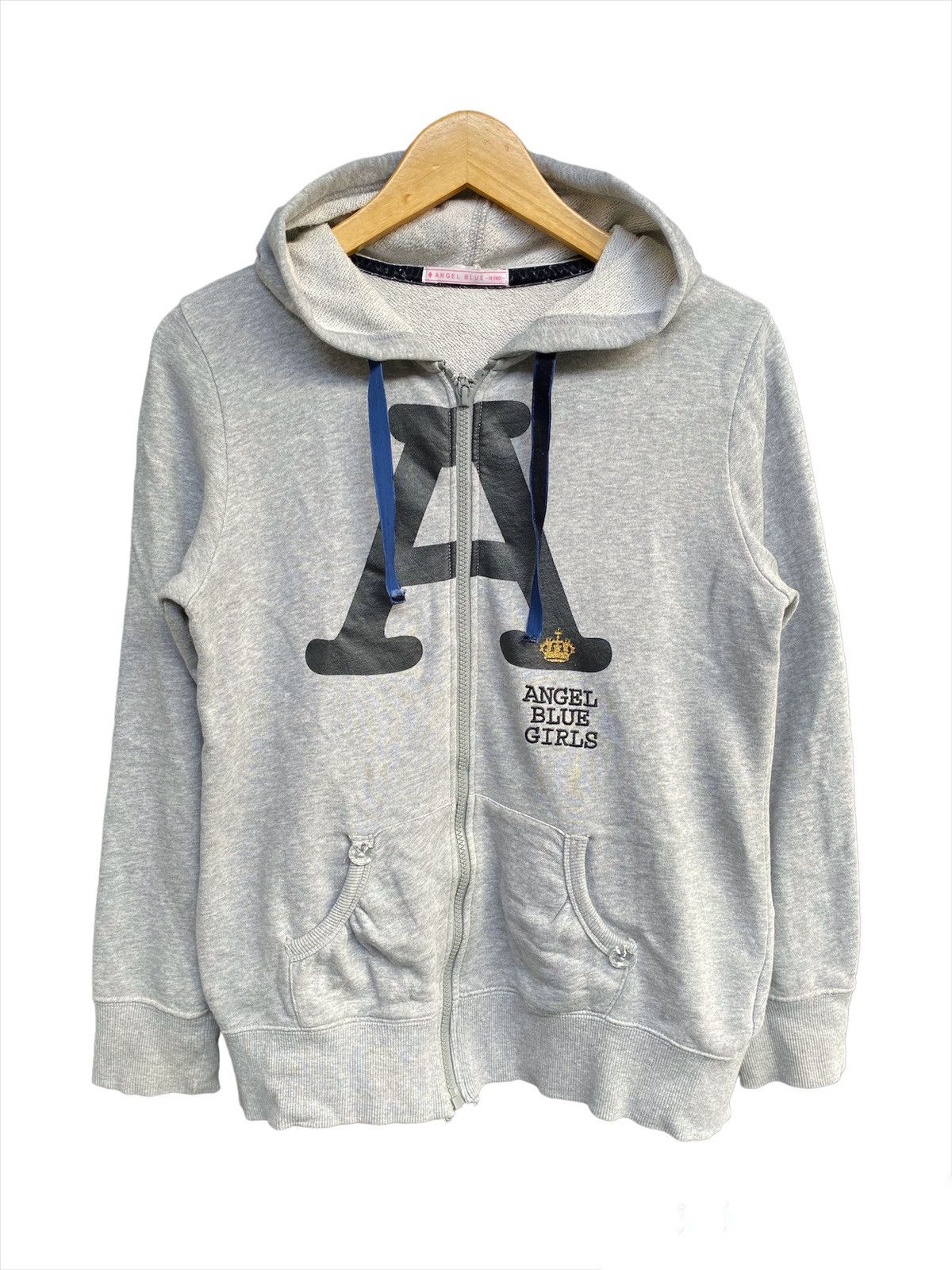 20471120 × Angel Blue × Beauty Beast Y2K Angel Blue Japanese Brand Zip Hoodie Size US M / EU 48-50 / 2 - 2 Thumbnail