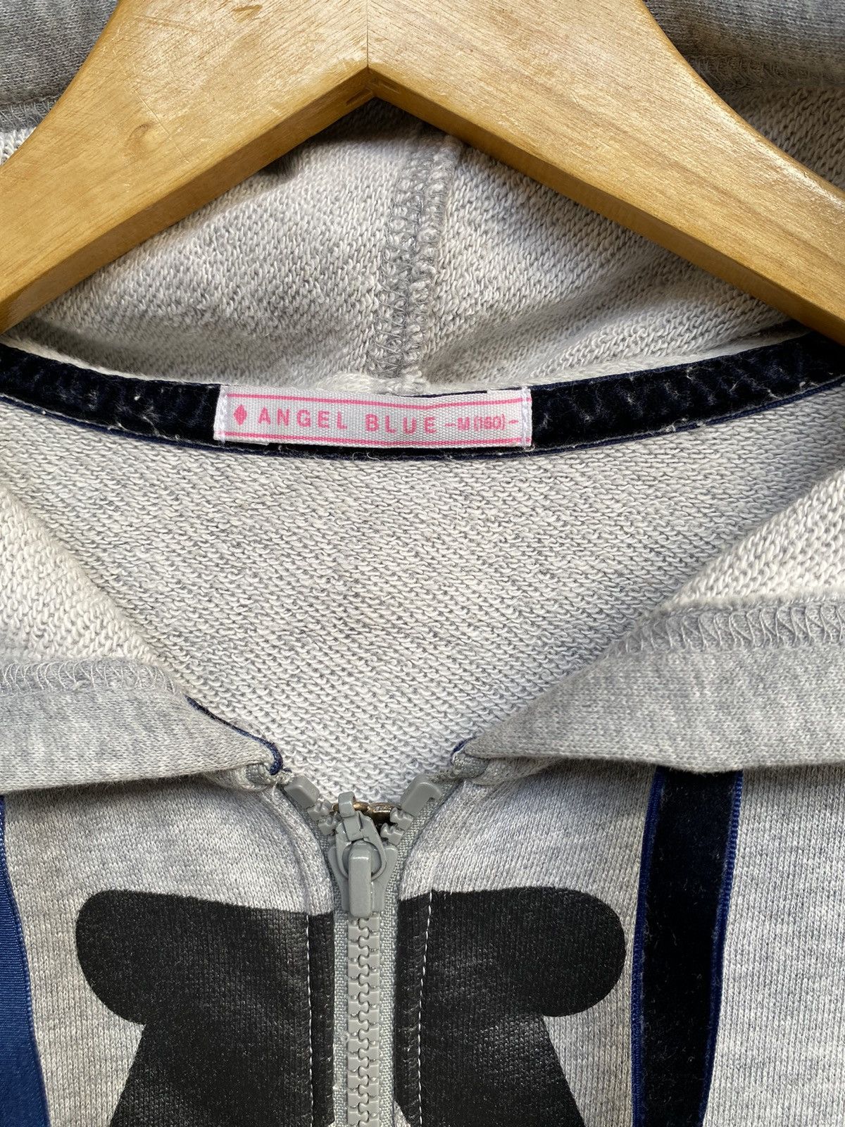 20471120 × Angel Blue × Beauty Beast Y2K Angel Blue Japanese Brand Zip Hoodie Size US M / EU 48-50 / 2 - 5 Thumbnail