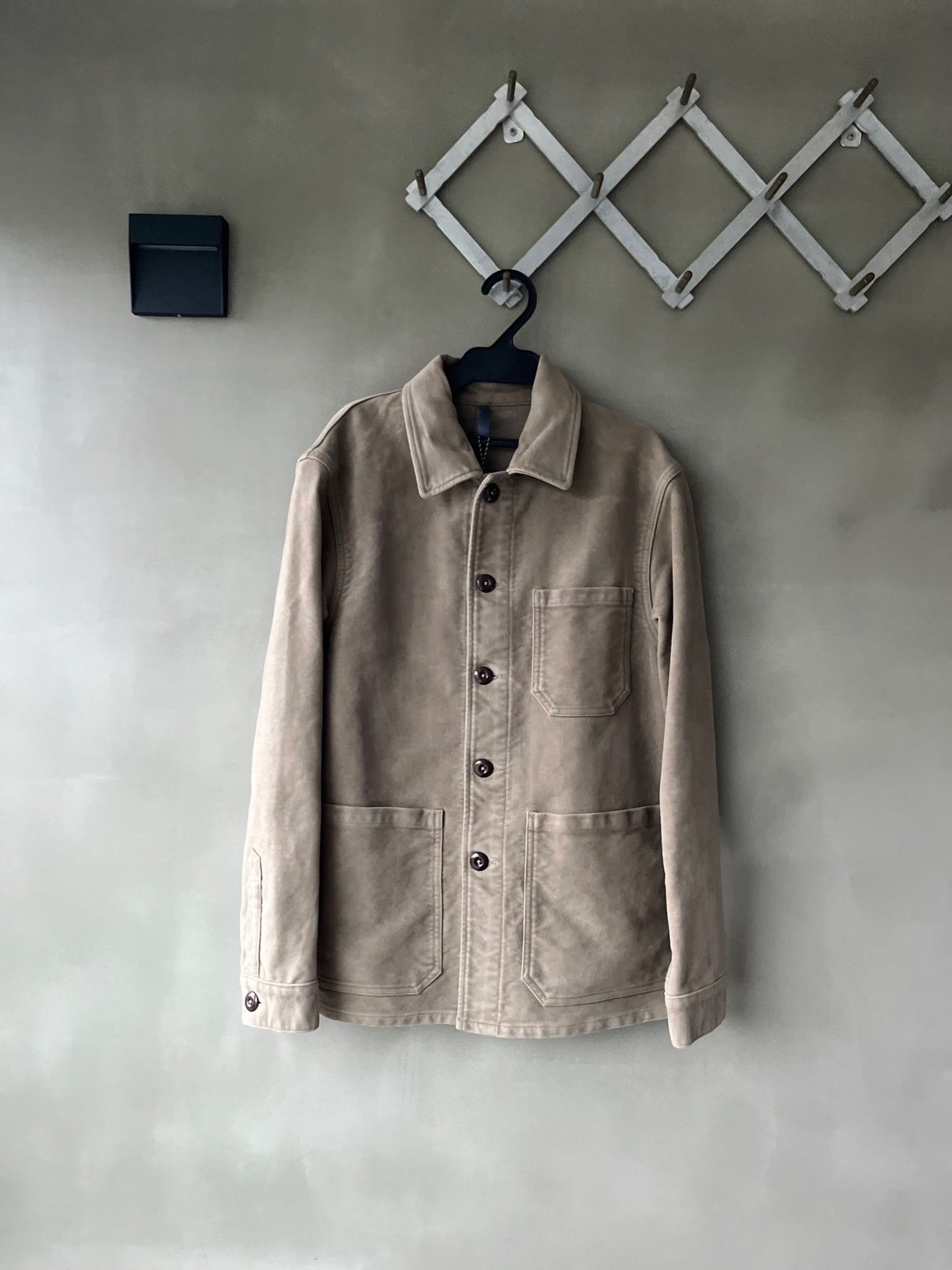 Slowear MONTEDORO Italy Incotex Slowear Giacca Uomo Moleskine Jacket Size US S / EU 44-46 / 1 - 15 Thumbnail