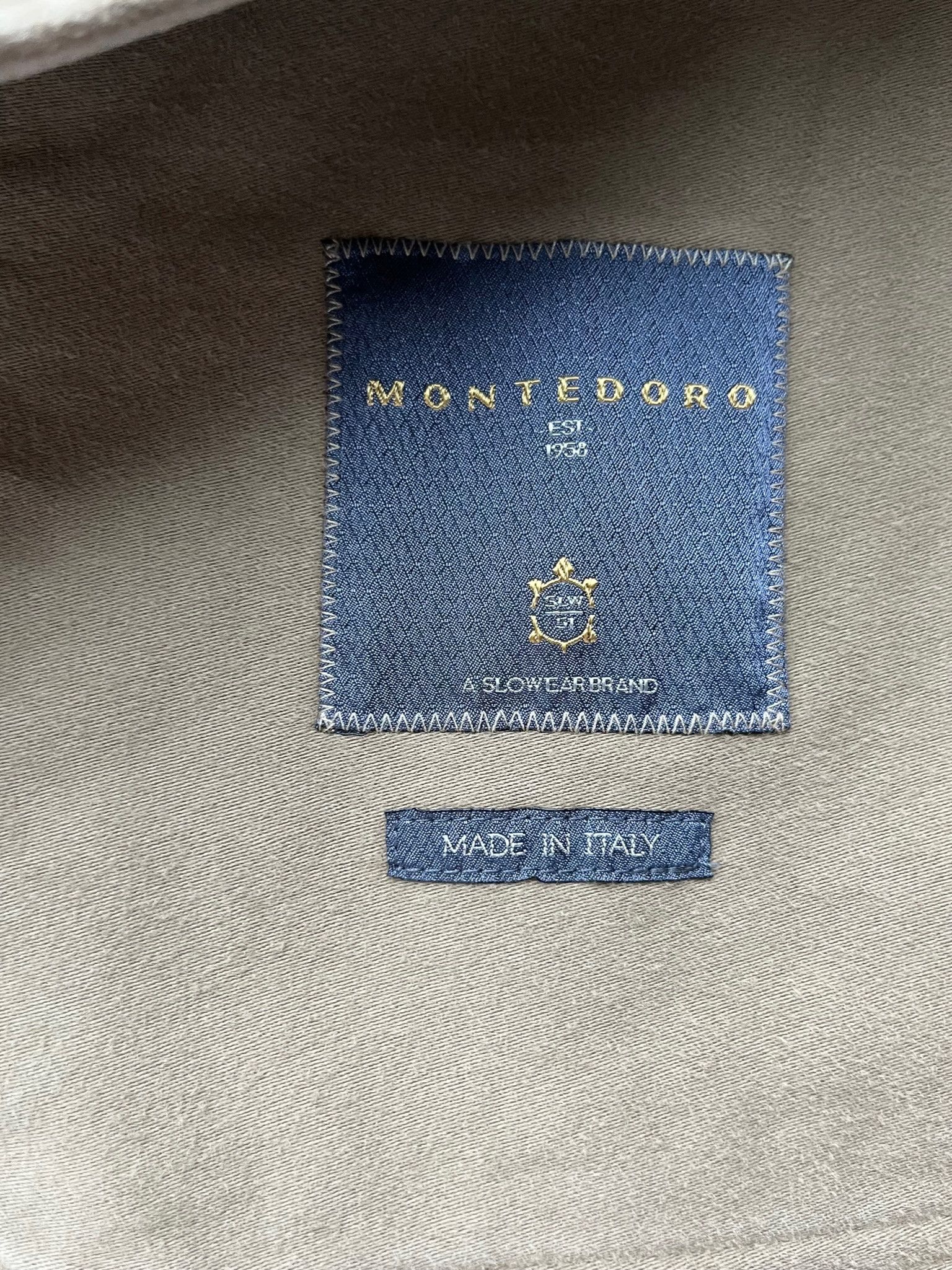Slowear MONTEDORO Italy Incotex Slowear Giacca Uomo Moleskine Jacket Size US S / EU 44-46 / 1 - 18 Thumbnail