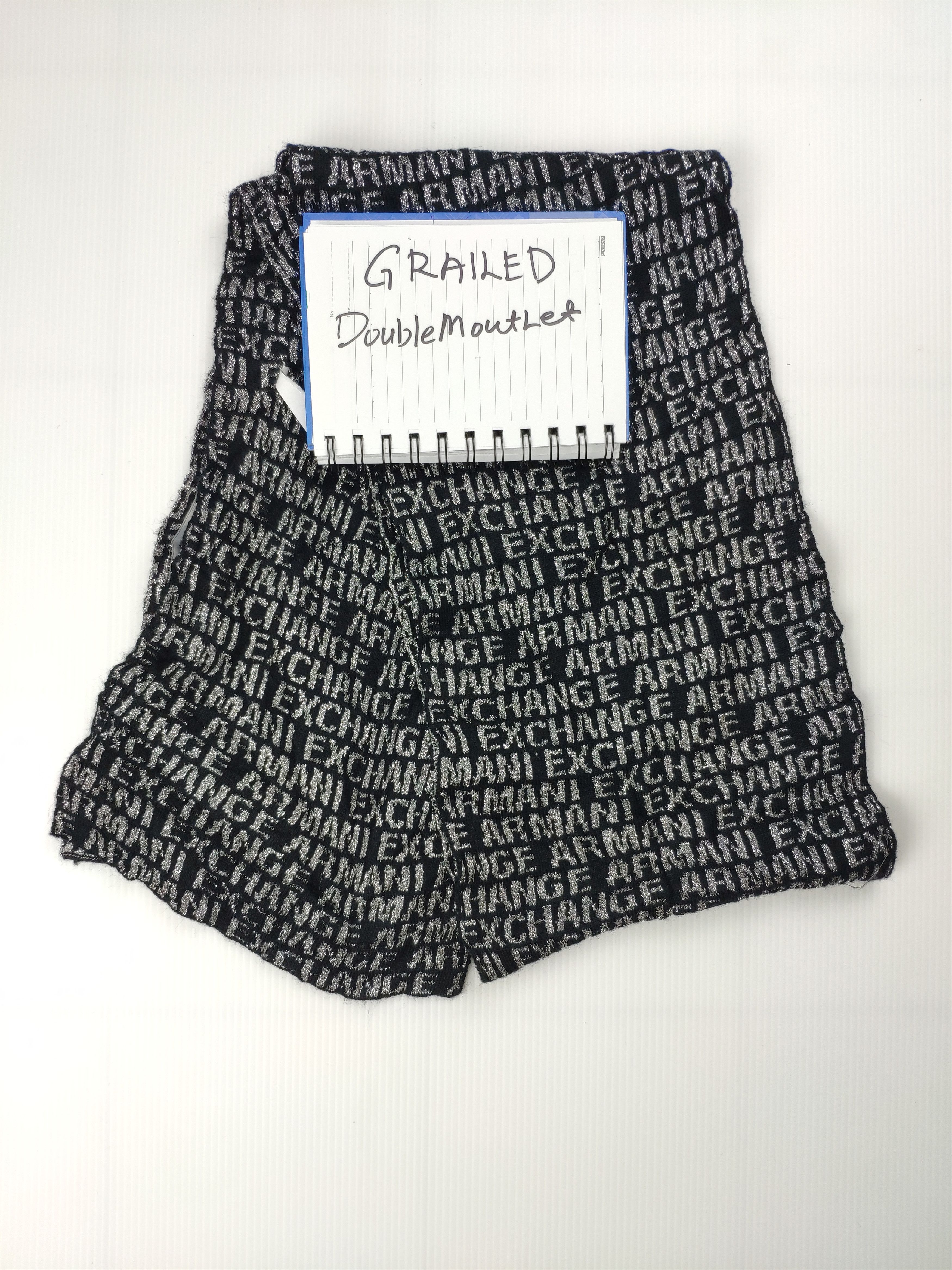 Armani Exchange Steal 💥 Armani Exchange Monogram scarf muffler Size ONE SIZE - 5 Thumbnail