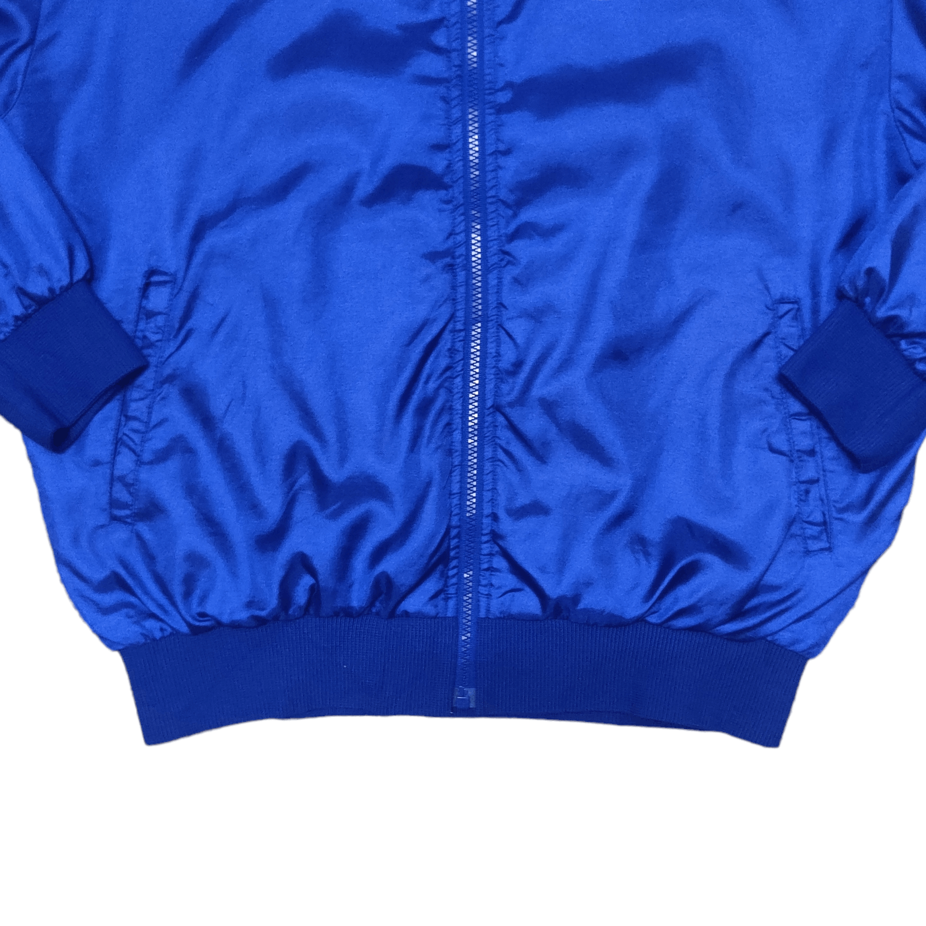 Adidas Vintage 90's Adidas Trefoil Jacket Blue Size US L / EU 52-54 / 3 - 5 Thumbnail