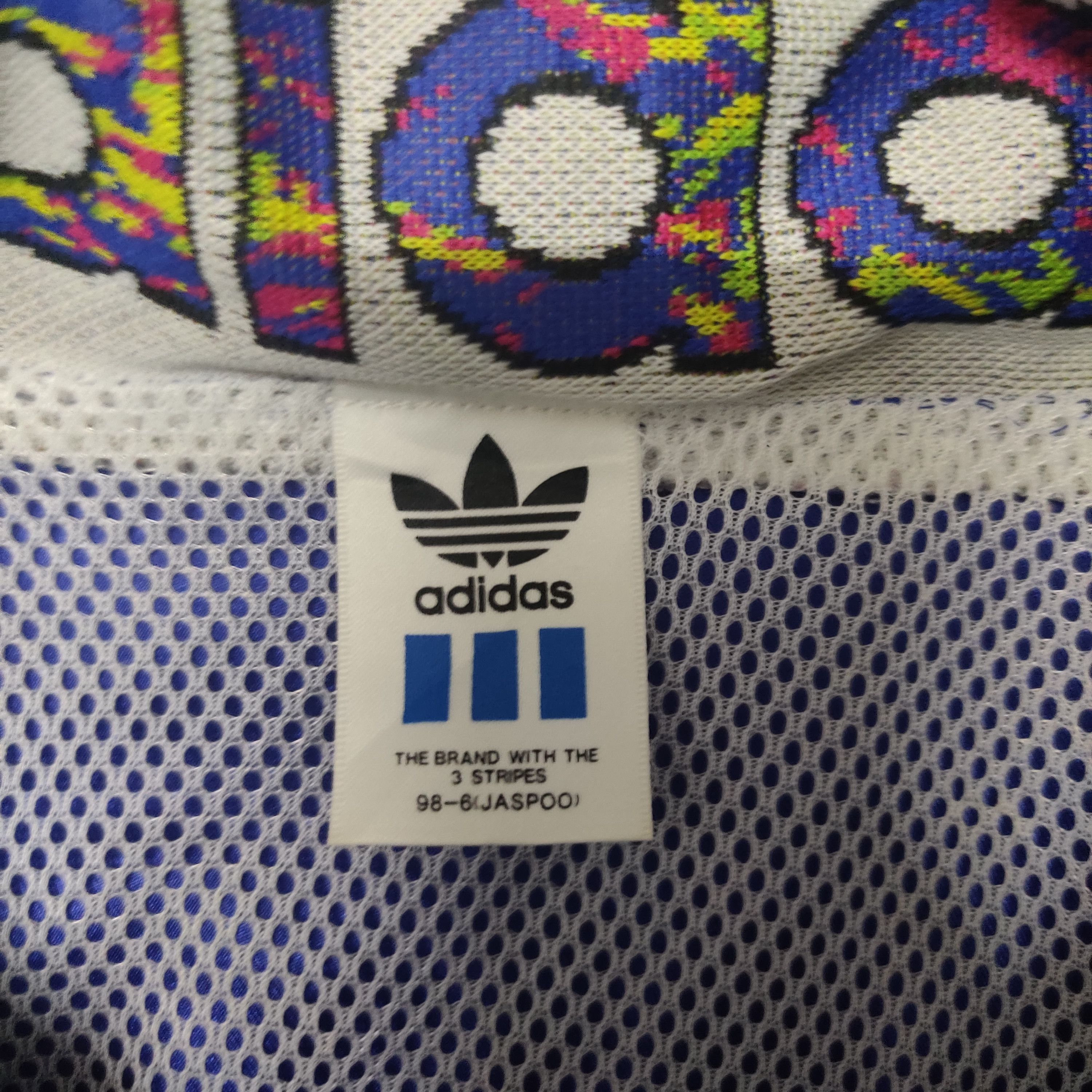 Adidas Vintage 90's Adidas Trefoil Jacket Blue Size US L / EU 52-54 / 3 - 7 Thumbnail