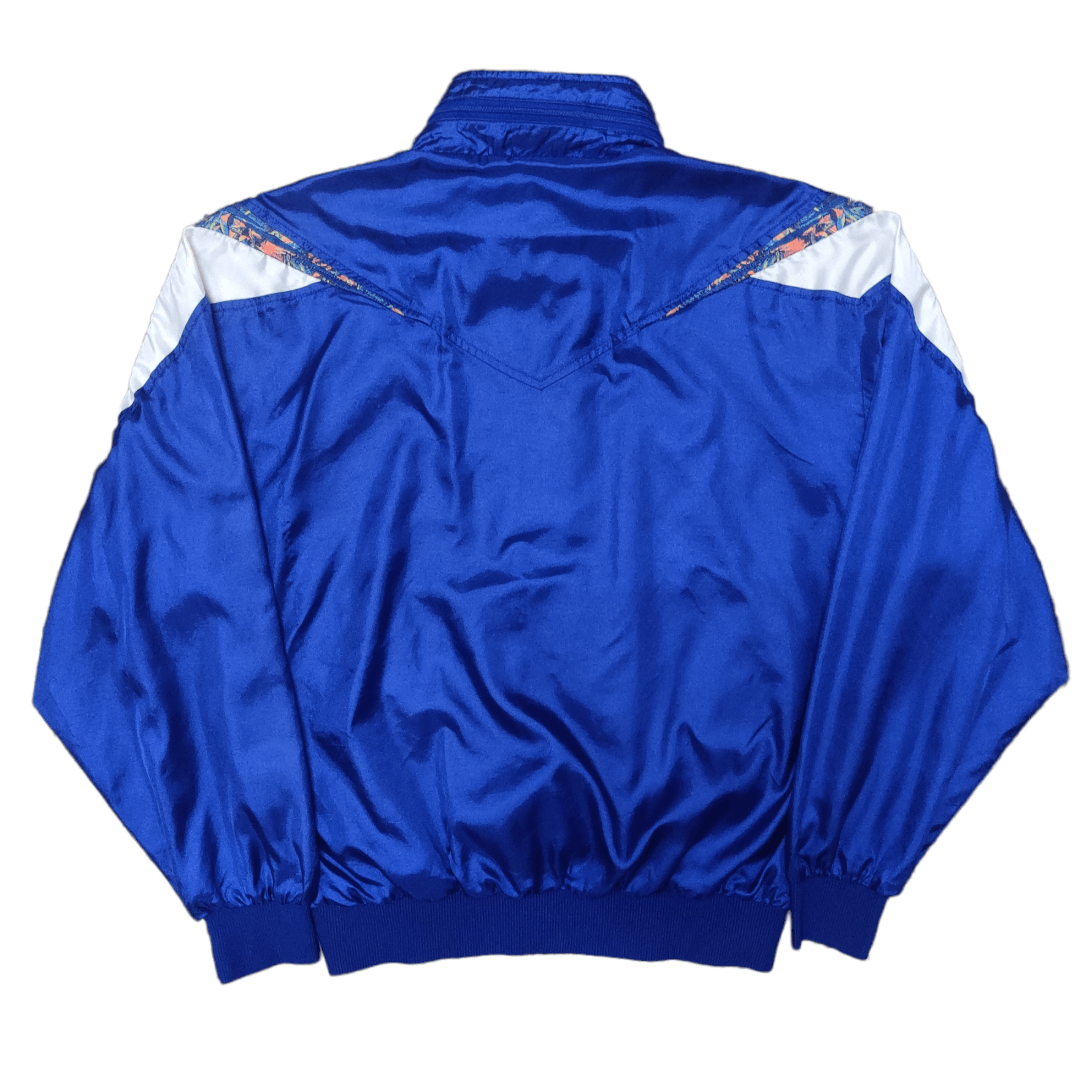 Adidas Vintage 90's Adidas Trefoil Jacket Blue Size US L / EU 52-54 / 3 - 12 Thumbnail