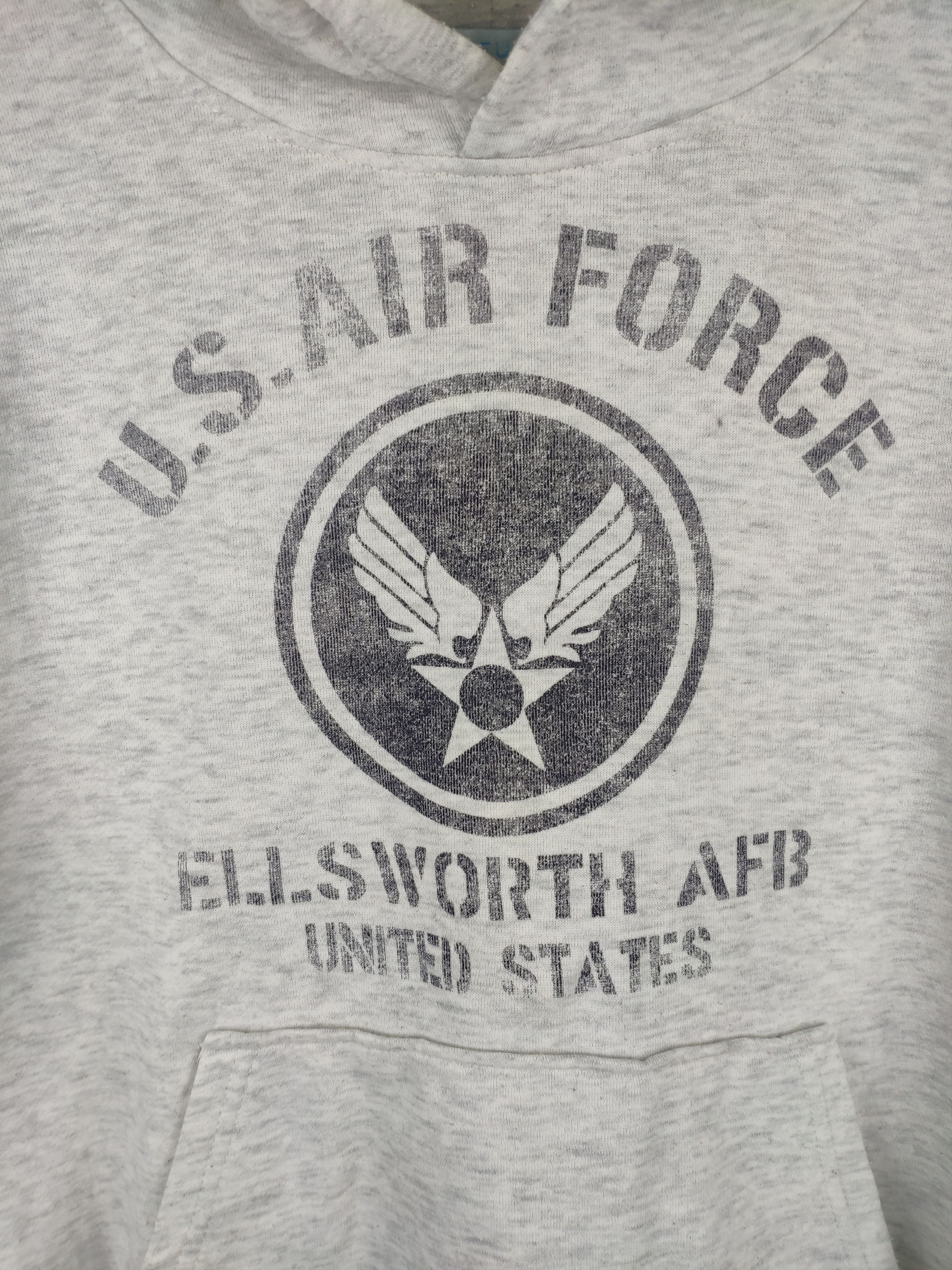Vintage Vintage Sweatshirt Hoodie Pullover US Air Force Size US S / EU 44-46 / 1 - 2 Thumbnail