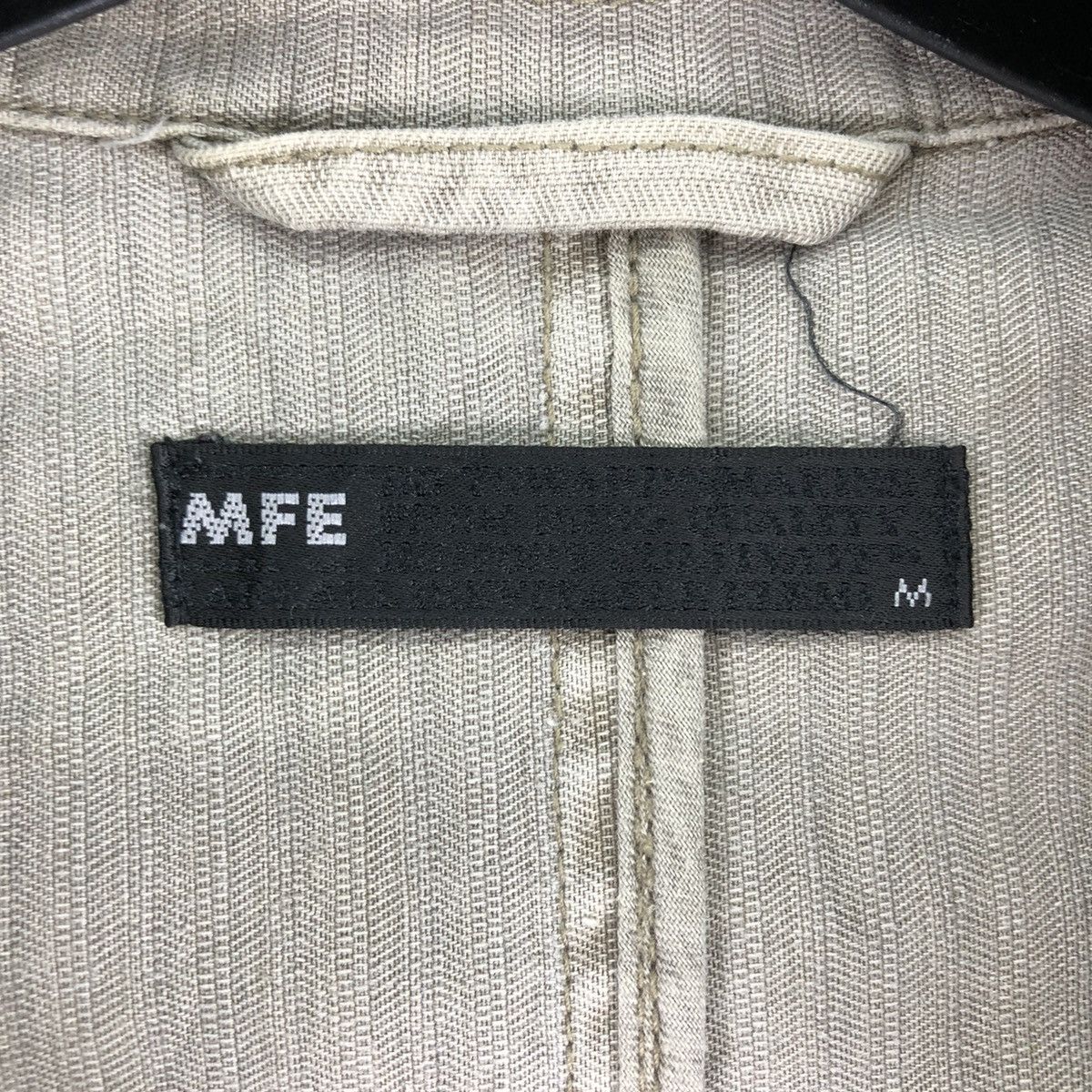 Japanese Brand Vintage Trench Coat Women Harringbone Twill by MFE Size S / US 4 / IT 40 - 13 Thumbnail