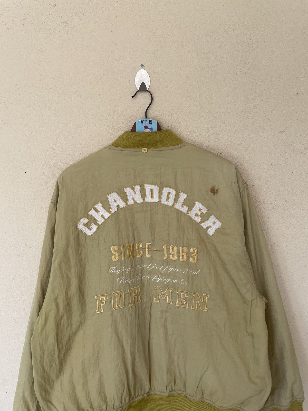 Vintage VINTAGE CHANDOLER FOR MEN REVERSIBLE BOMBER Size US L / EU 52-54 / 3 - 7 Thumbnail