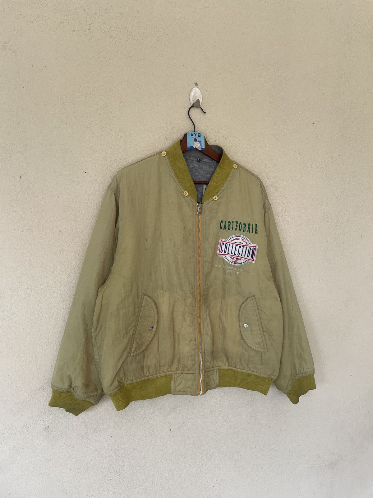 Vintage VINTAGE CHANDOLER FOR MEN REVERSIBLE BOMBER Size US L / EU 52-54 / 3 - 9 Thumbnail