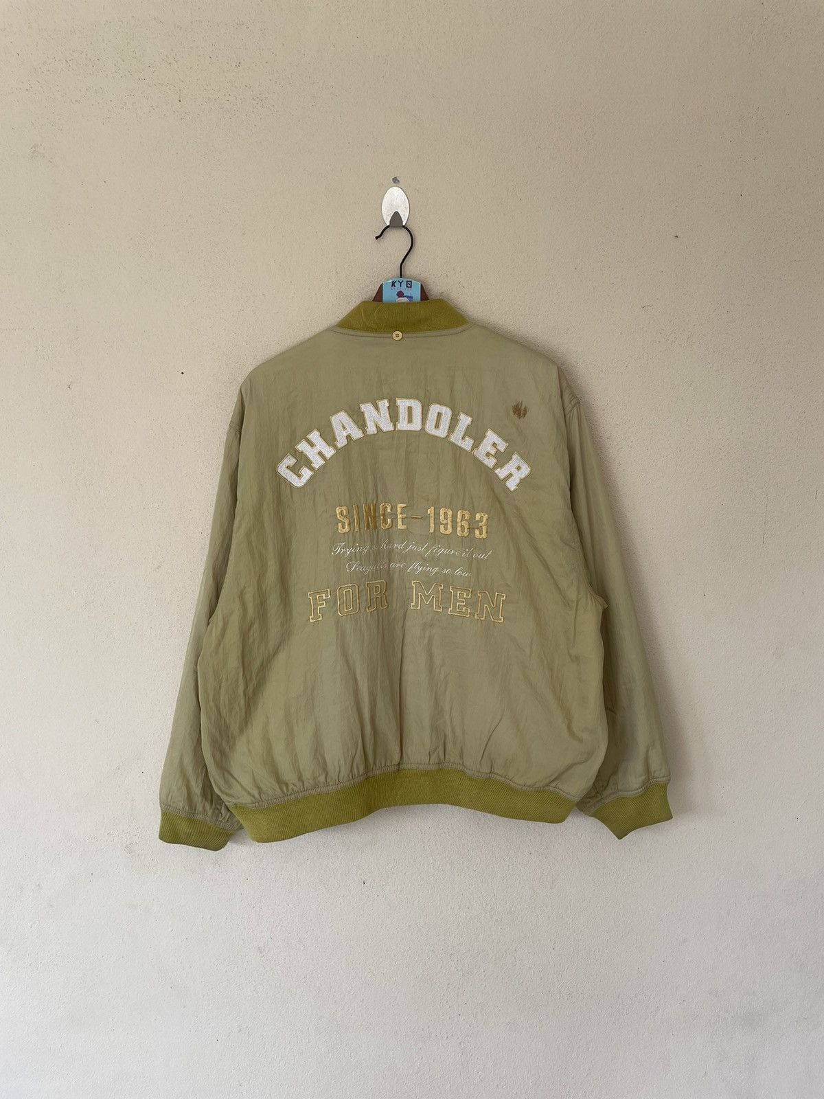 Vintage VINTAGE CHANDOLER FOR MEN REVERSIBLE BOMBER Size US L / EU 52-54 / 3 - 5 Thumbnail