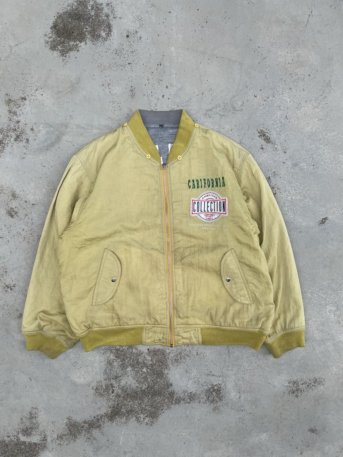 Vintage VINTAGE CHANDOLER FOR MEN REVERSIBLE BOMBER Size US L / EU 52-54 / 3 - 2 Thumbnail