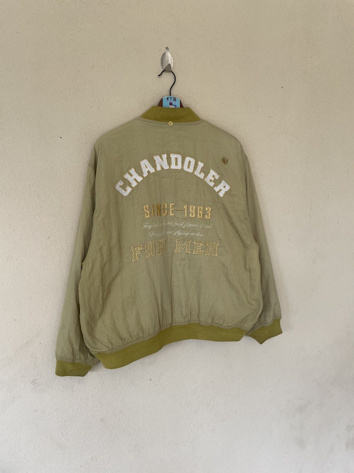 Vintage VINTAGE CHANDOLER FOR MEN REVERSIBLE BOMBER Size US L / EU 52-54 / 3 - 6 Thumbnail
