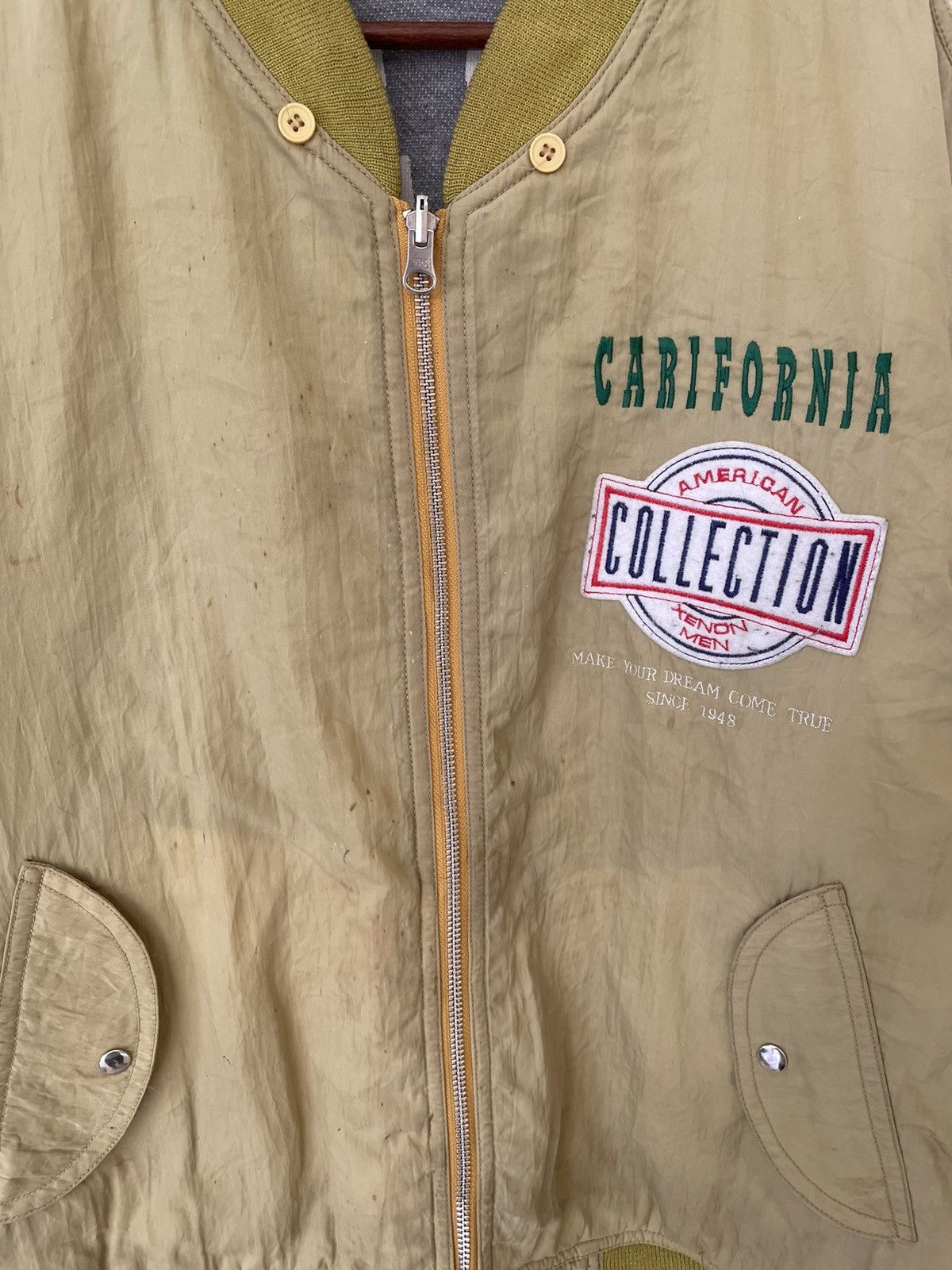 Vintage VINTAGE CHANDOLER FOR MEN REVERSIBLE BOMBER Size US L / EU 52-54 / 3 - 18 Thumbnail