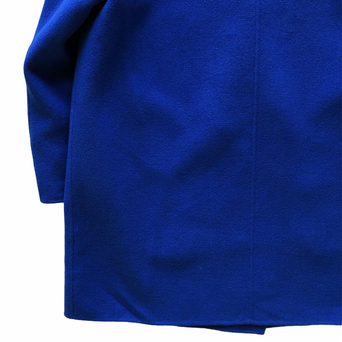 Japanese Brand Vintage 80's Double Breasted Coat Blue Colour by Ratycue Size L / US 10 / IT 46 - 7 Thumbnail