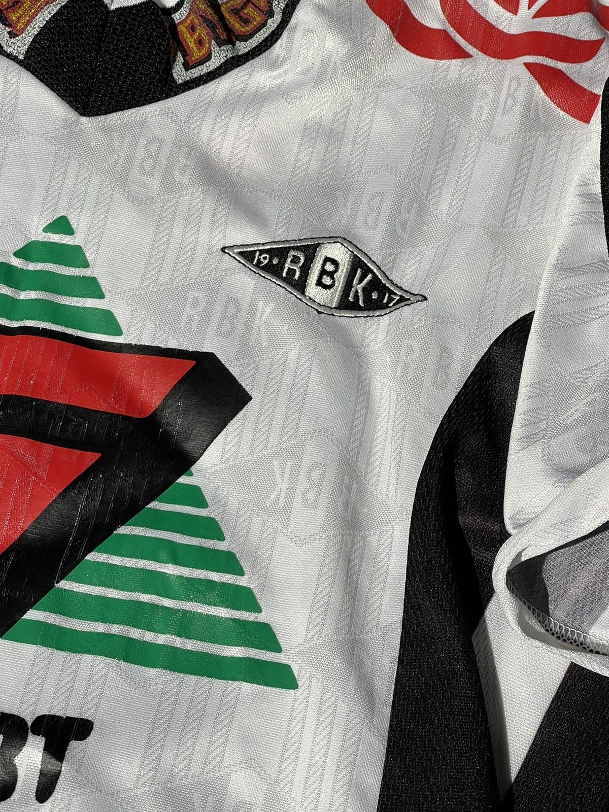 Adidas 90’s Adidas RBK rosenborg vintage rare soccer jersey Size US S / EU 44-46 / 1 - 10 Thumbnail