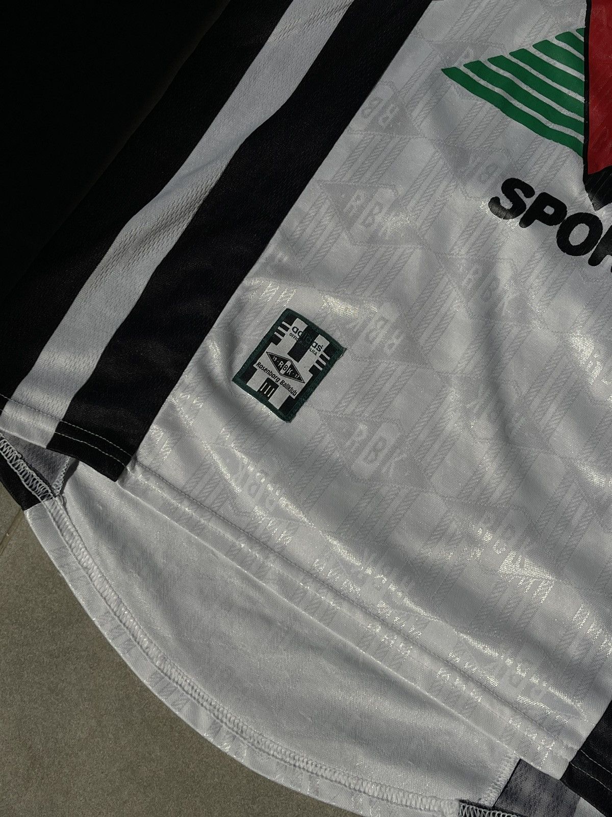 Adidas 90’s Adidas RBK rosenborg vintage rare soccer jersey Size US S / EU 44-46 / 1 - 5 Thumbnail
