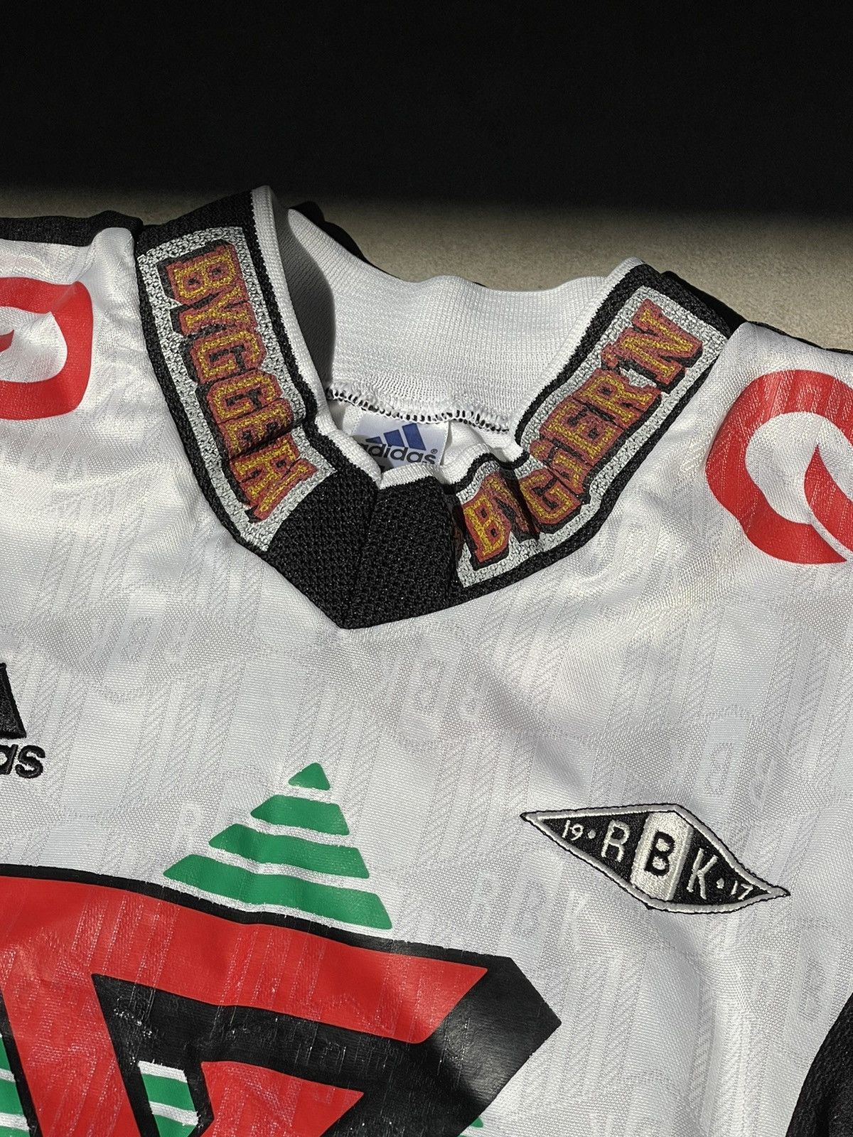 Adidas 90’s Adidas RBK rosenborg vintage rare soccer jersey Size US S / EU 44-46 / 1 - 11 Thumbnail