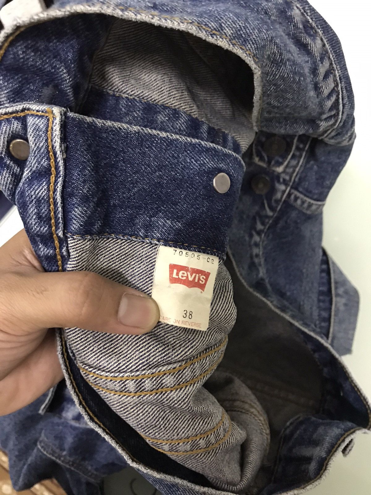 Levi's Vintage Levis Distressed Trucker Jackets Size US S / EU 44-46 / 1 - 17 Thumbnail