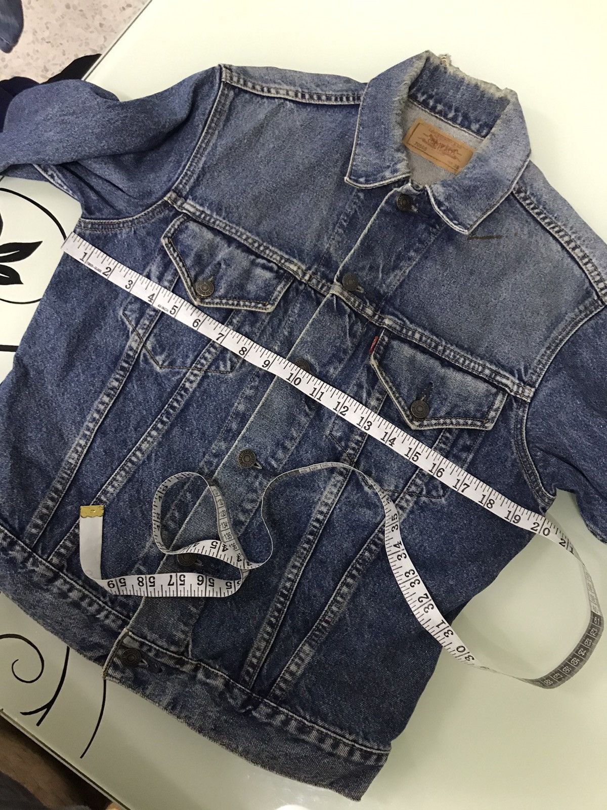 Levi's Vintage Levis Distressed Trucker Jackets Size US S / EU 44-46 / 1 - 21 Thumbnail