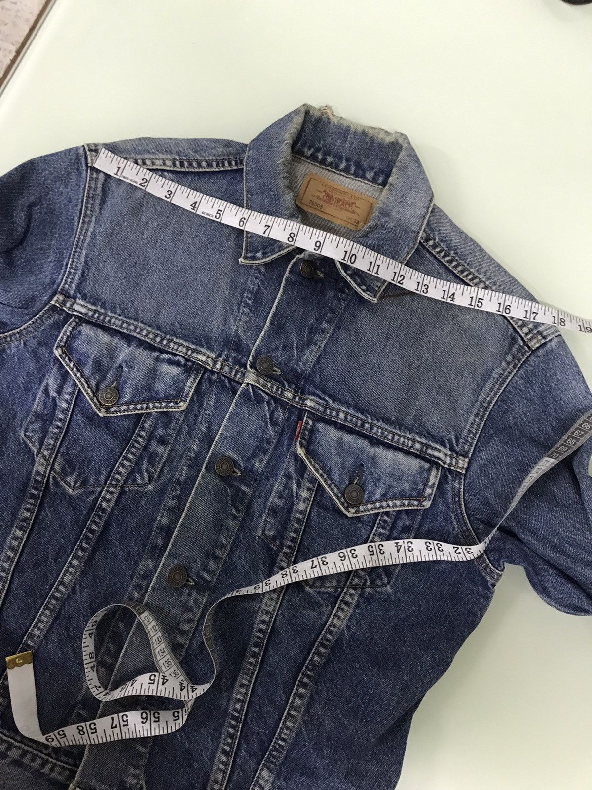 Levi's Vintage Levis Distressed Trucker Jackets Size US S / EU 44-46 / 1 - 22 Thumbnail