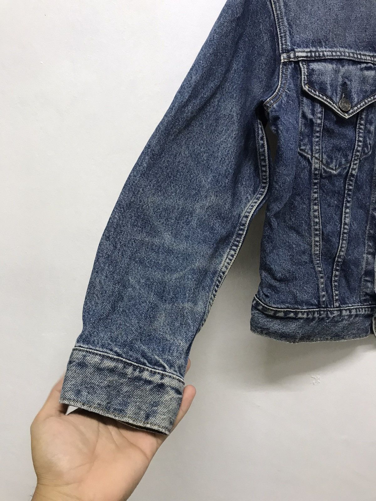 Levi's Vintage Levis Distressed Trucker Jackets Size US S / EU 44-46 / 1 - 4 Thumbnail