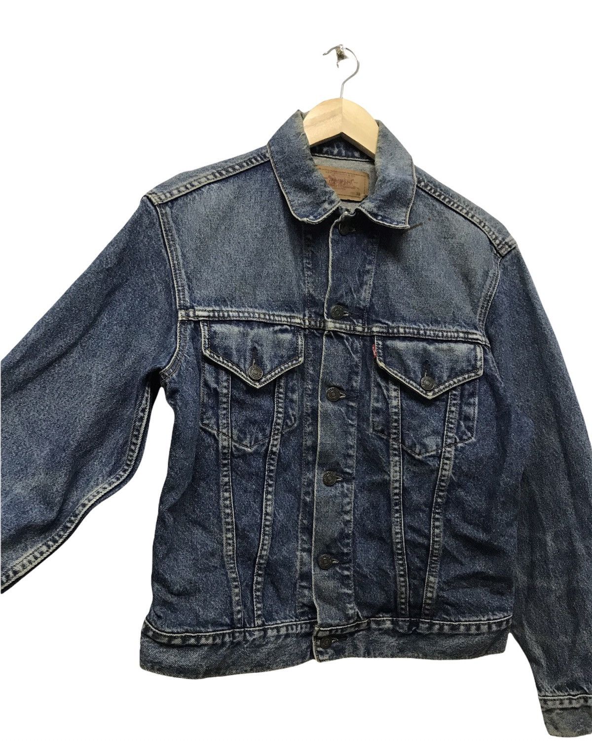 Levi's Vintage Levis Distressed Trucker Jackets Size US S / EU 44-46 / 1 - 2 Thumbnail
