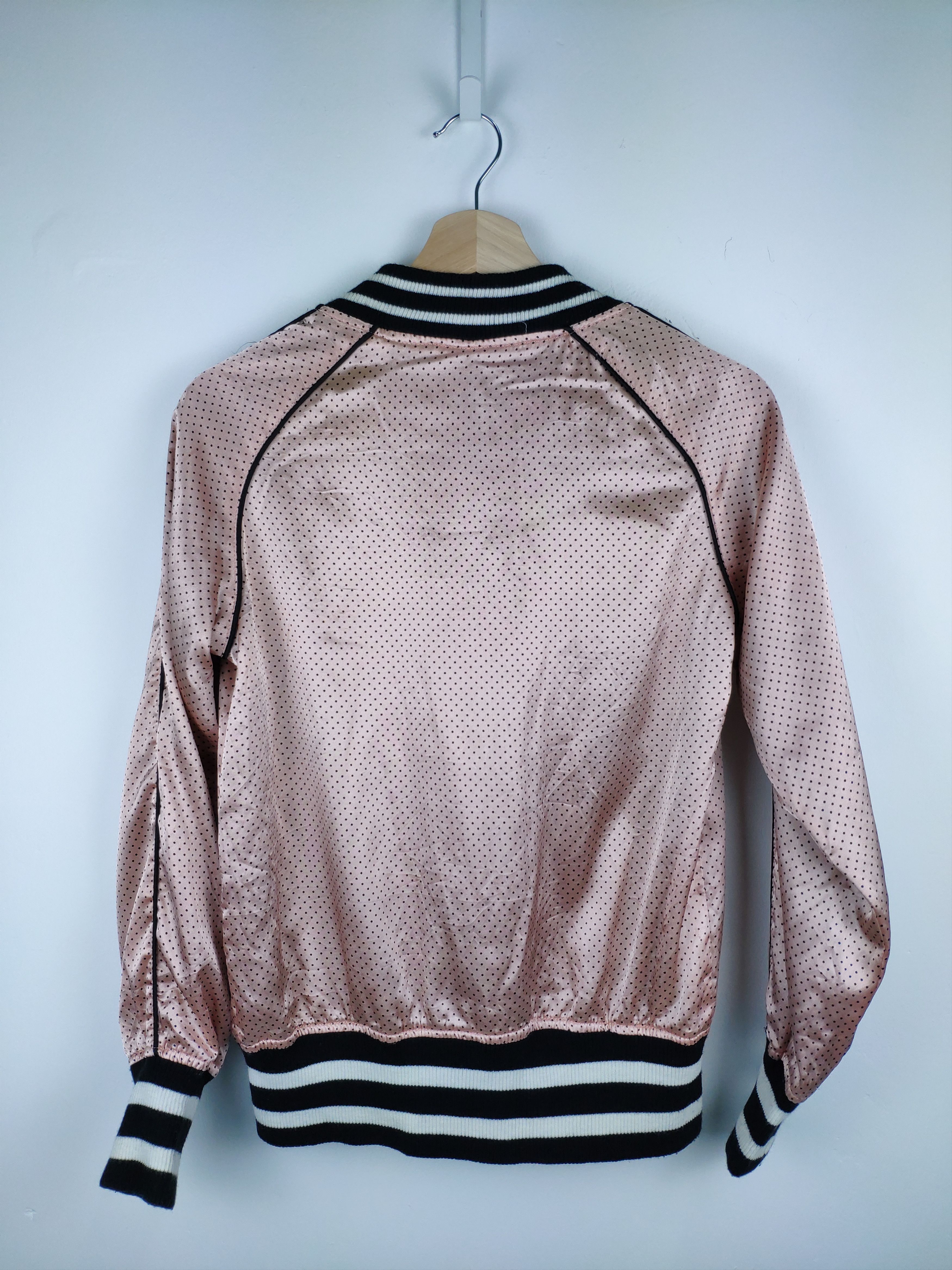 Japanese Brand × Vintage Vintage Bomber Jacket Polkadot by Diamond Julia Size S / US 4 / IT 40 - 7 Thumbnail