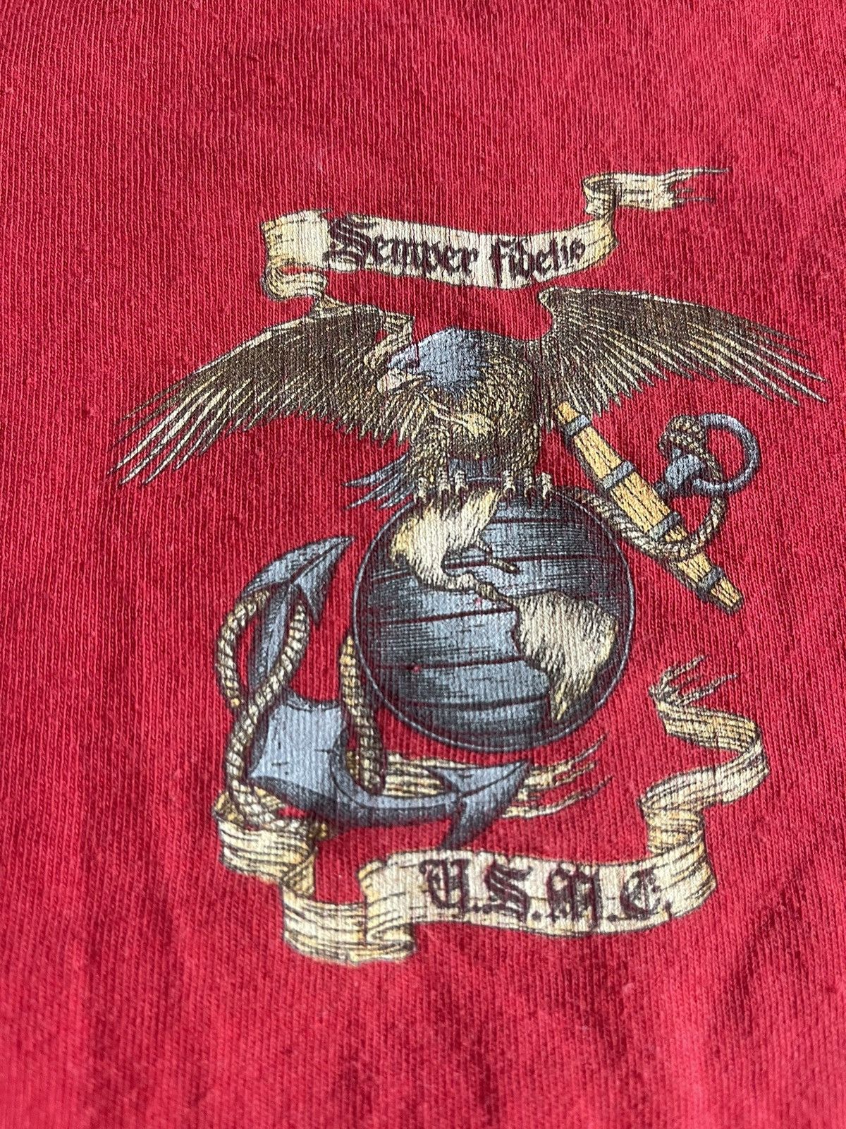 Vintage 🇺🇸 United States Marine Corps 00s military Semper Fidelis Size US L / EU 52-54 / 3 - 3 Thumbnail