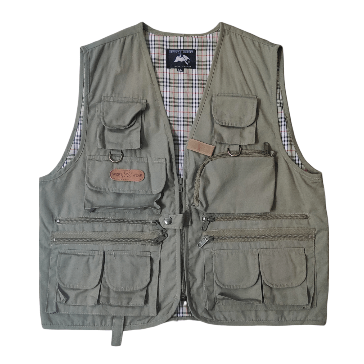 Japanese Brand Vintage Sport Wear Tactical Vest Multi Pocket Size US L / EU 52-54 / 3 - 1 Thumbnail
