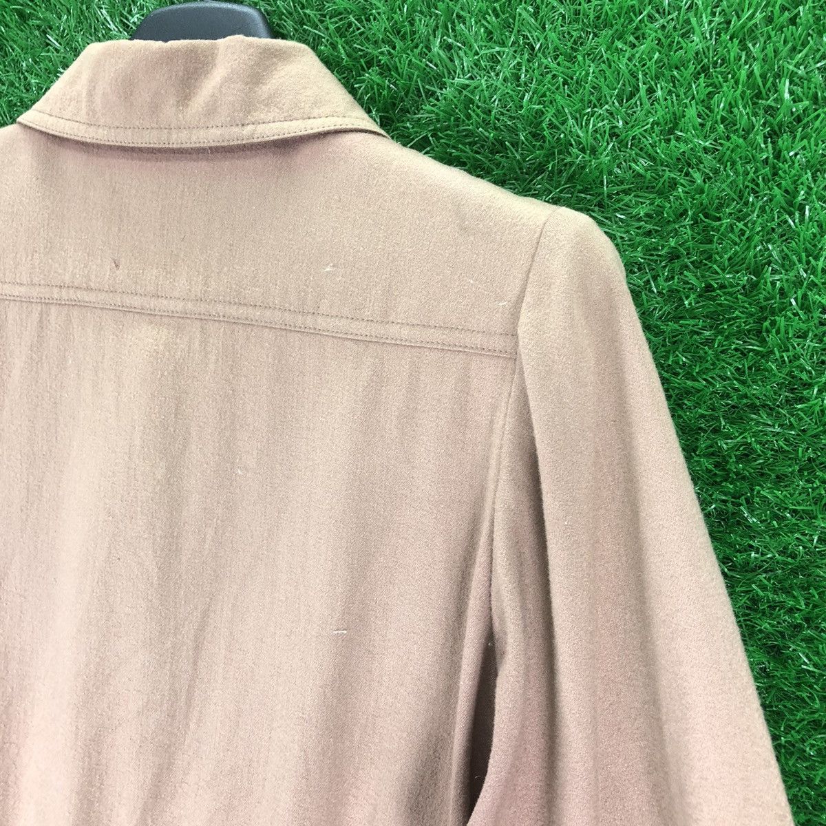 Yves Saint Laurent Vintage 80's Yves Saint Laurent Ladies Gabardine Blouse Size S / US 4 / IT 40 - 5 Thumbnail