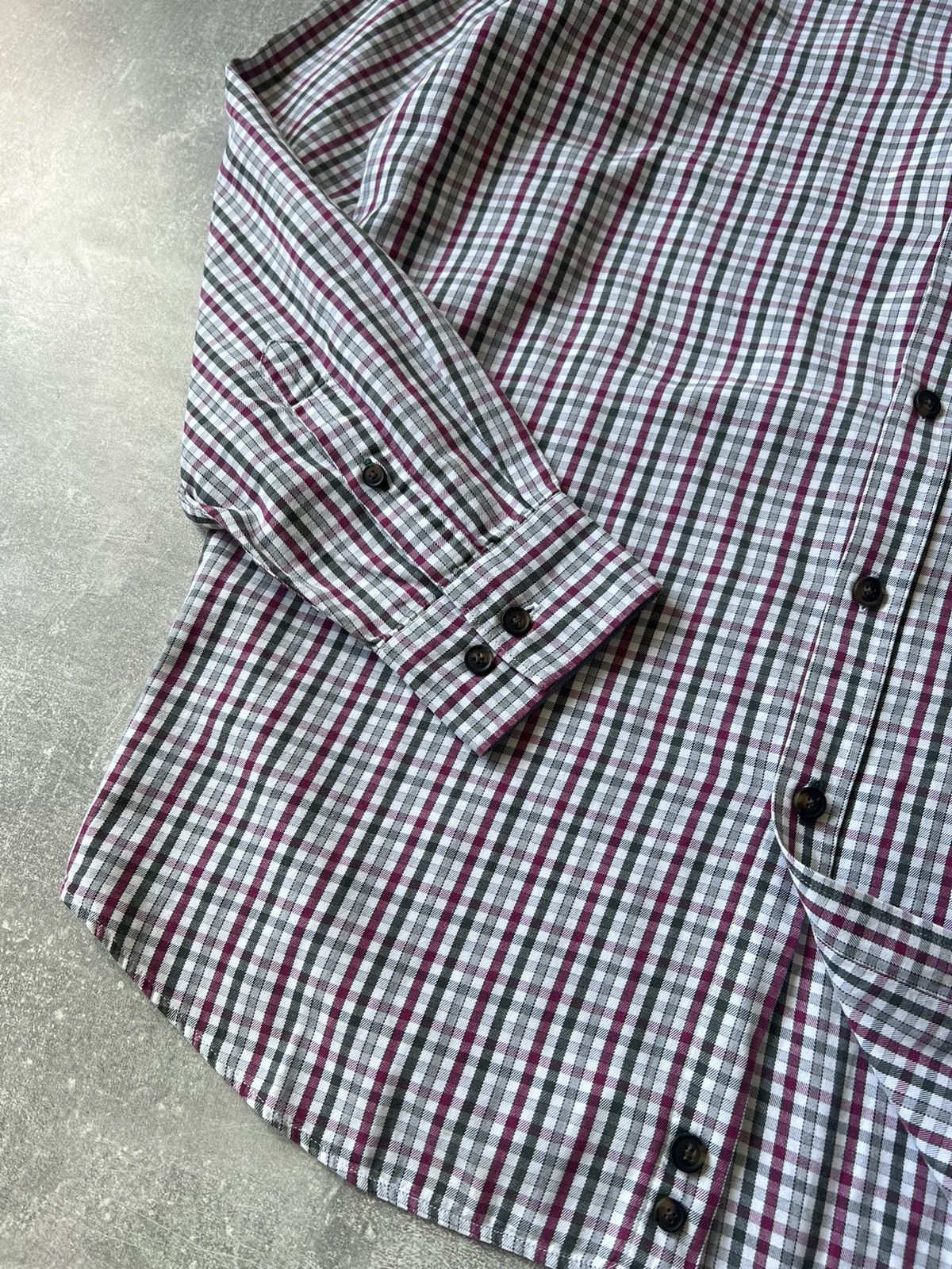 Lacoste Vintage Lacoste Long Sleeve Shirt Size M - L 42 Size US L / EU 52-54 / 3 - 3 Thumbnail