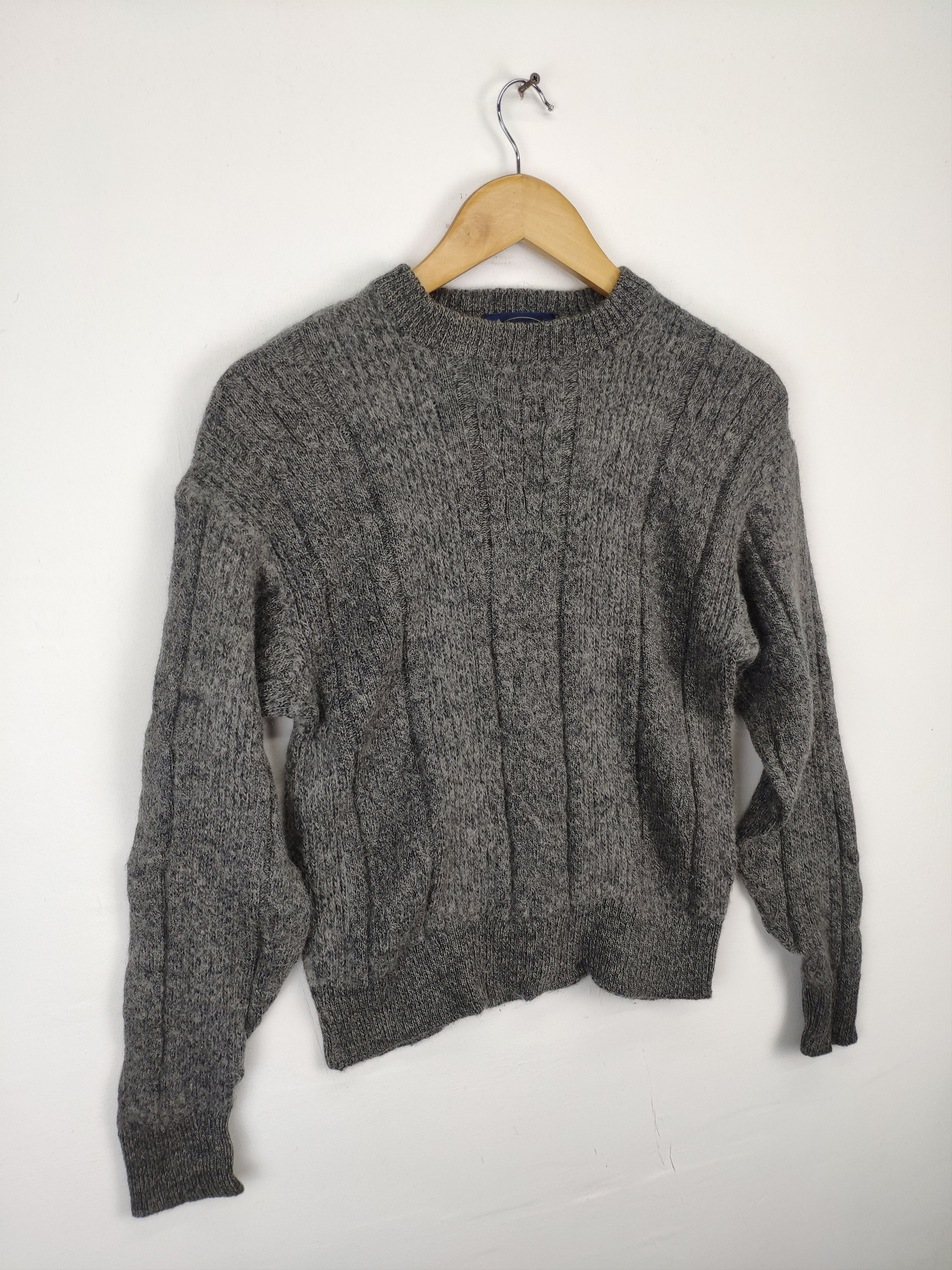 Aran Isles Knitwear × Japanese Brand Vintage Wool Knit Sweater Mohair Style Size US S / EU 44-46 / 1 - 6 Thumbnail